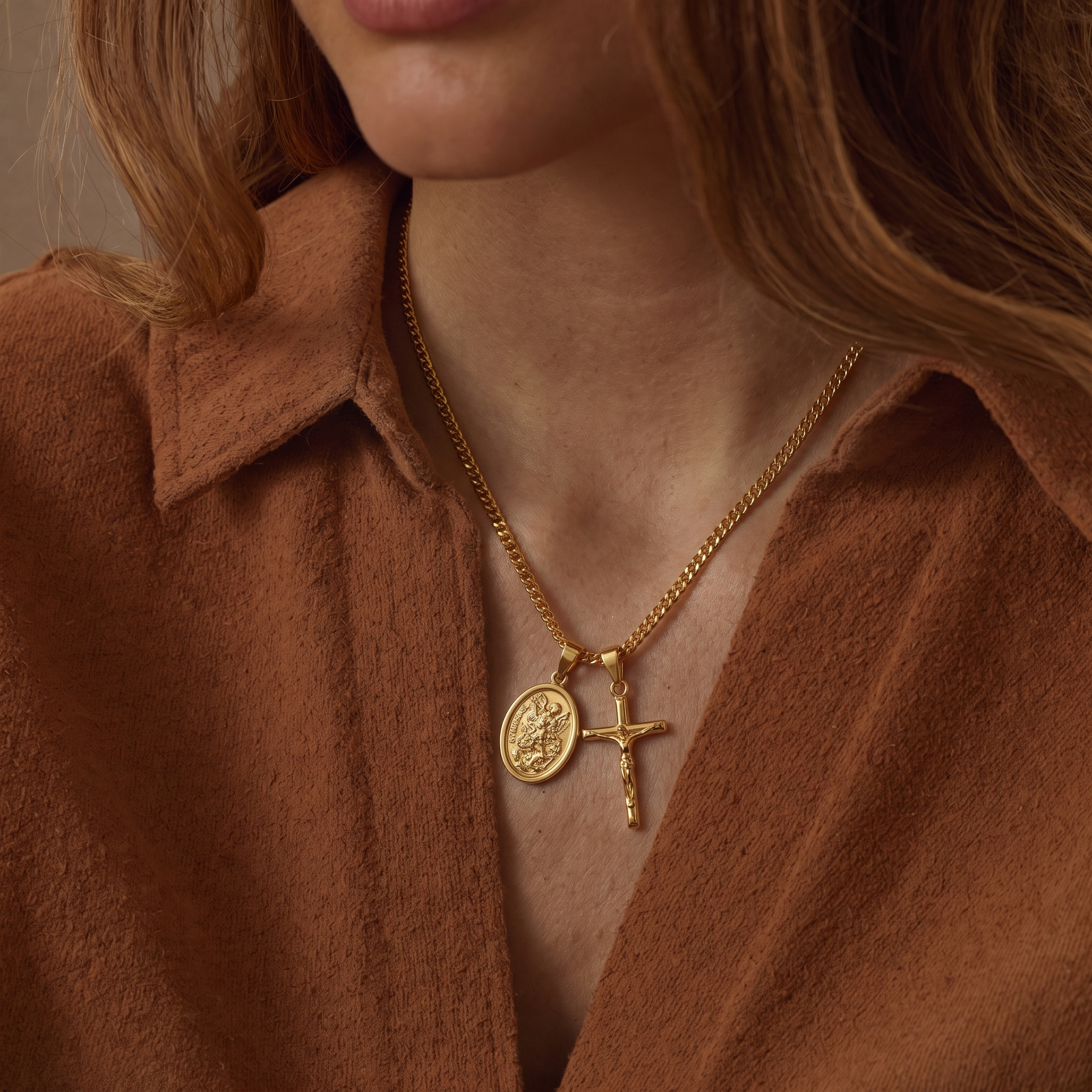 Saint Michael Necklace