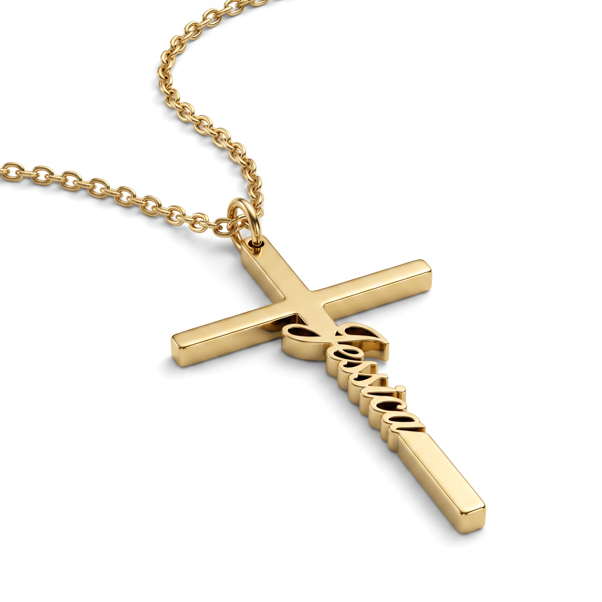 Named in Faith Necklace