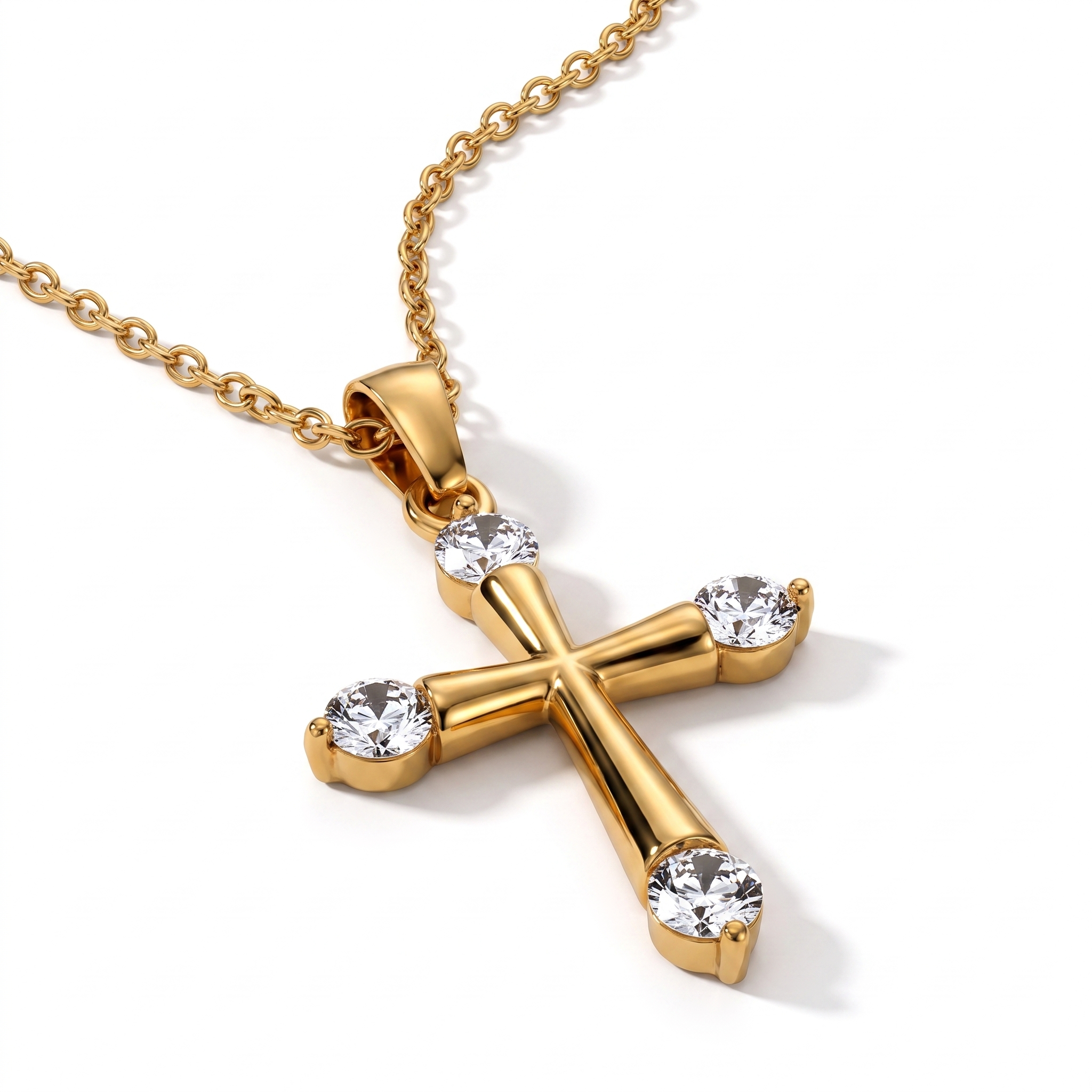 Amara Cross Necklace