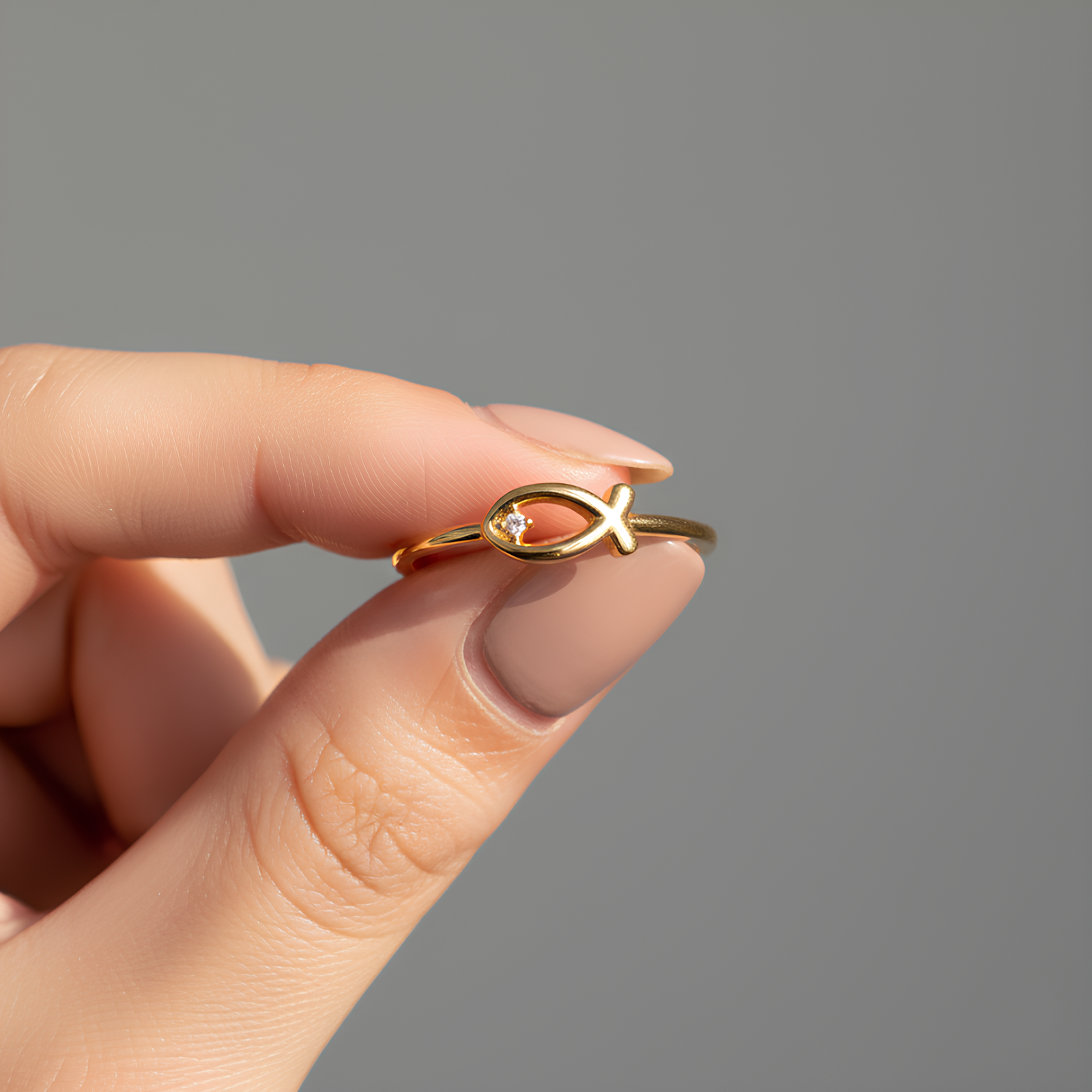 Jesus Fish Ring