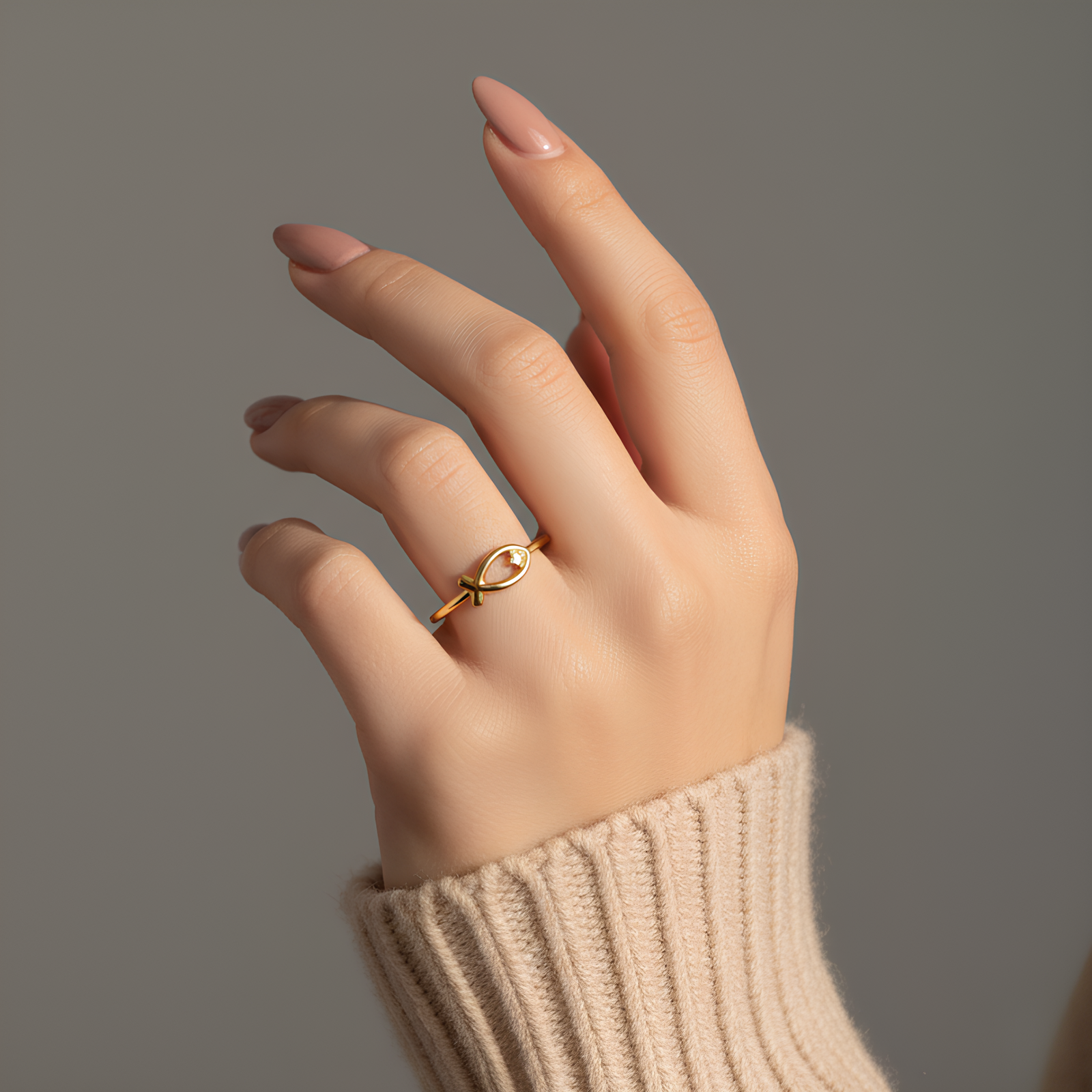 Jesus Fish Ring