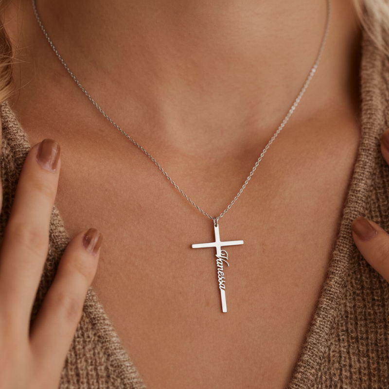 Named in Faith Necklace