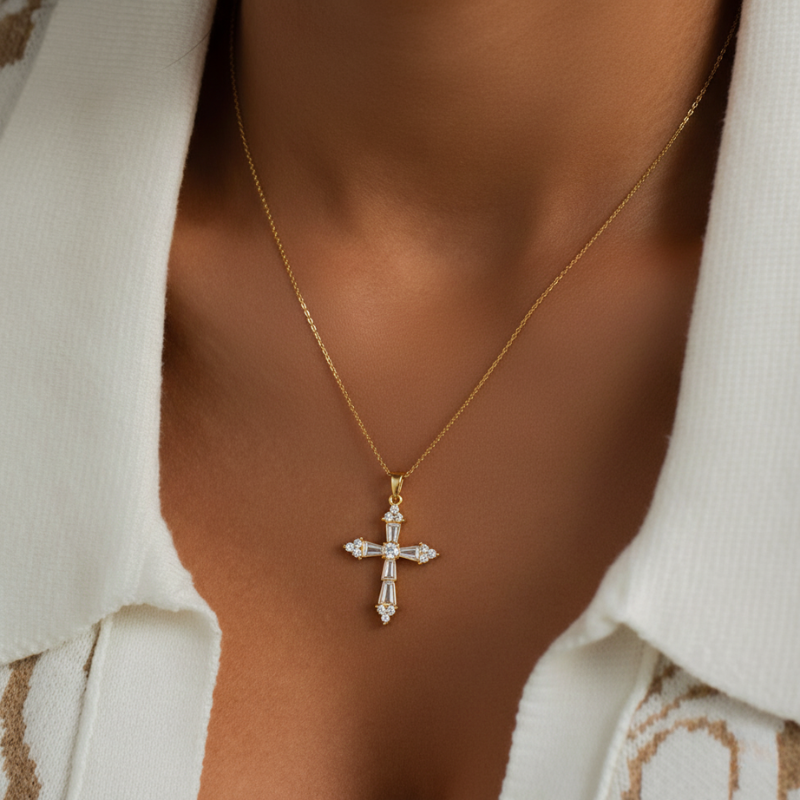 Dainty Cross Necklace
