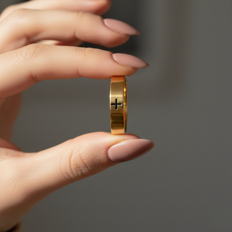 Classic Cross Ring