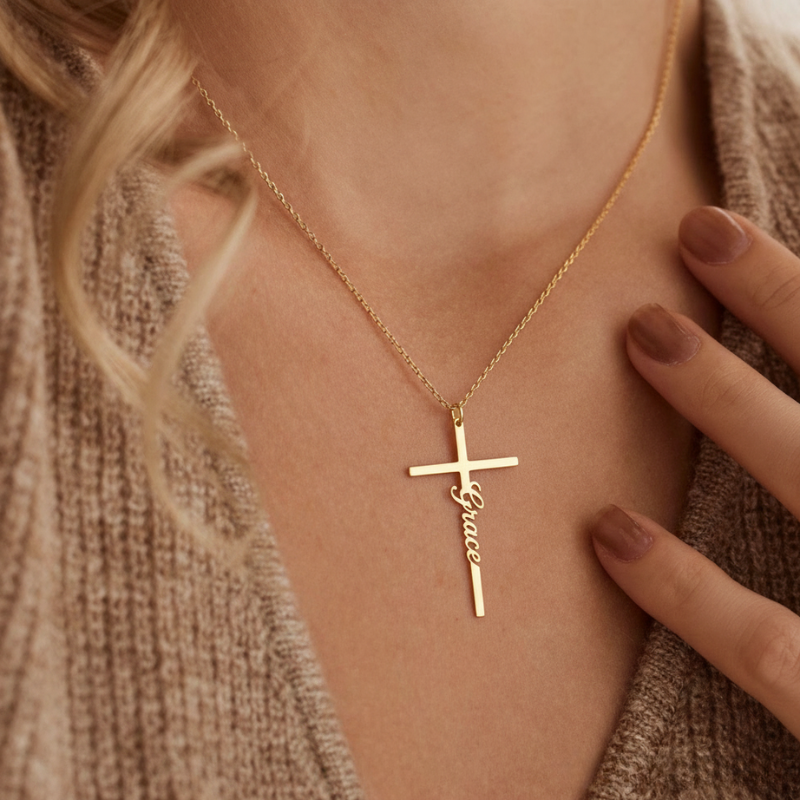 Named in Faith Necklace