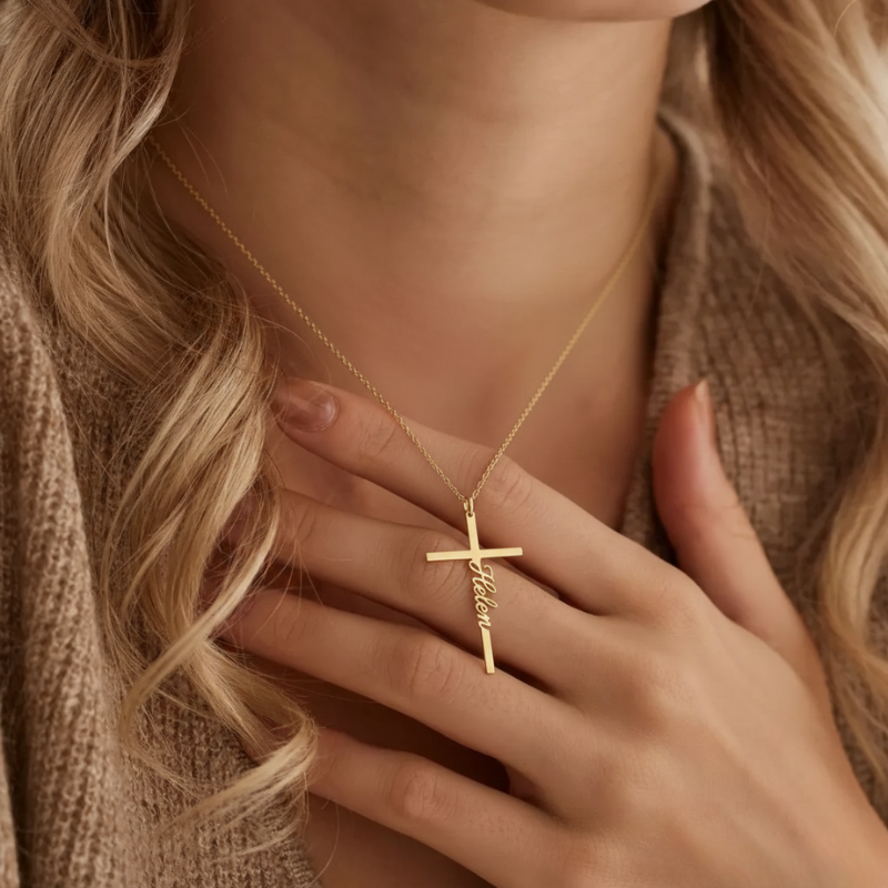 Named in Faith Necklace