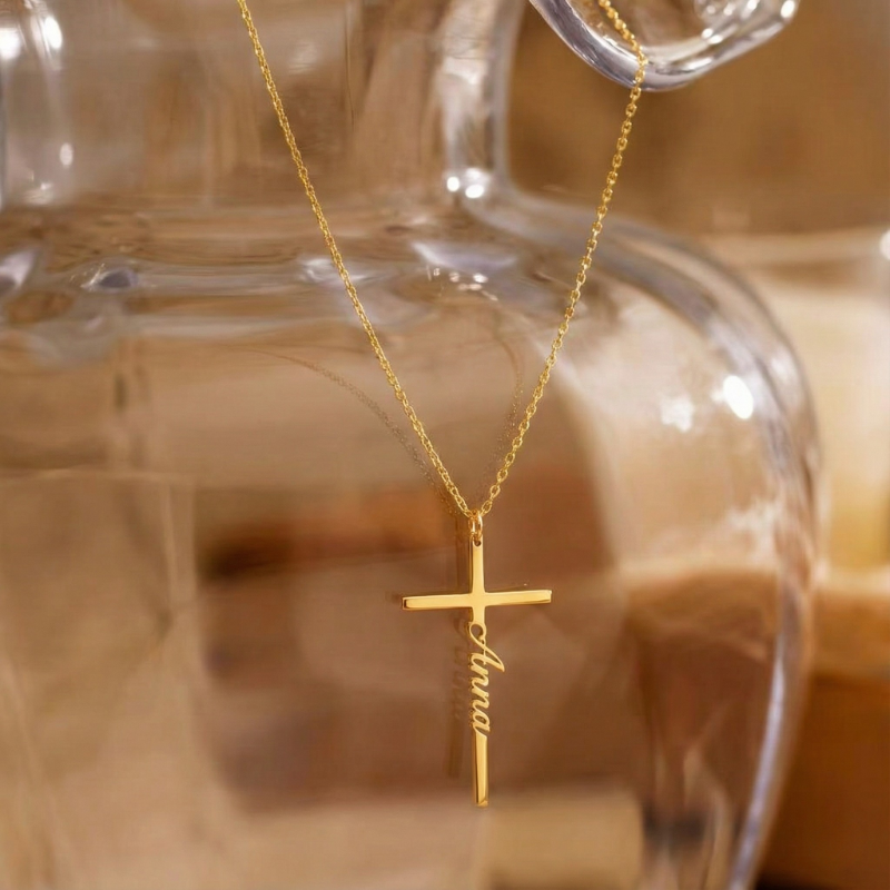 Named in Faith Necklace