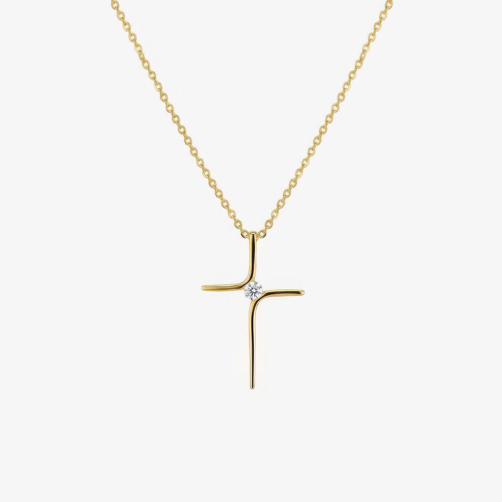 Core Cross Necklace