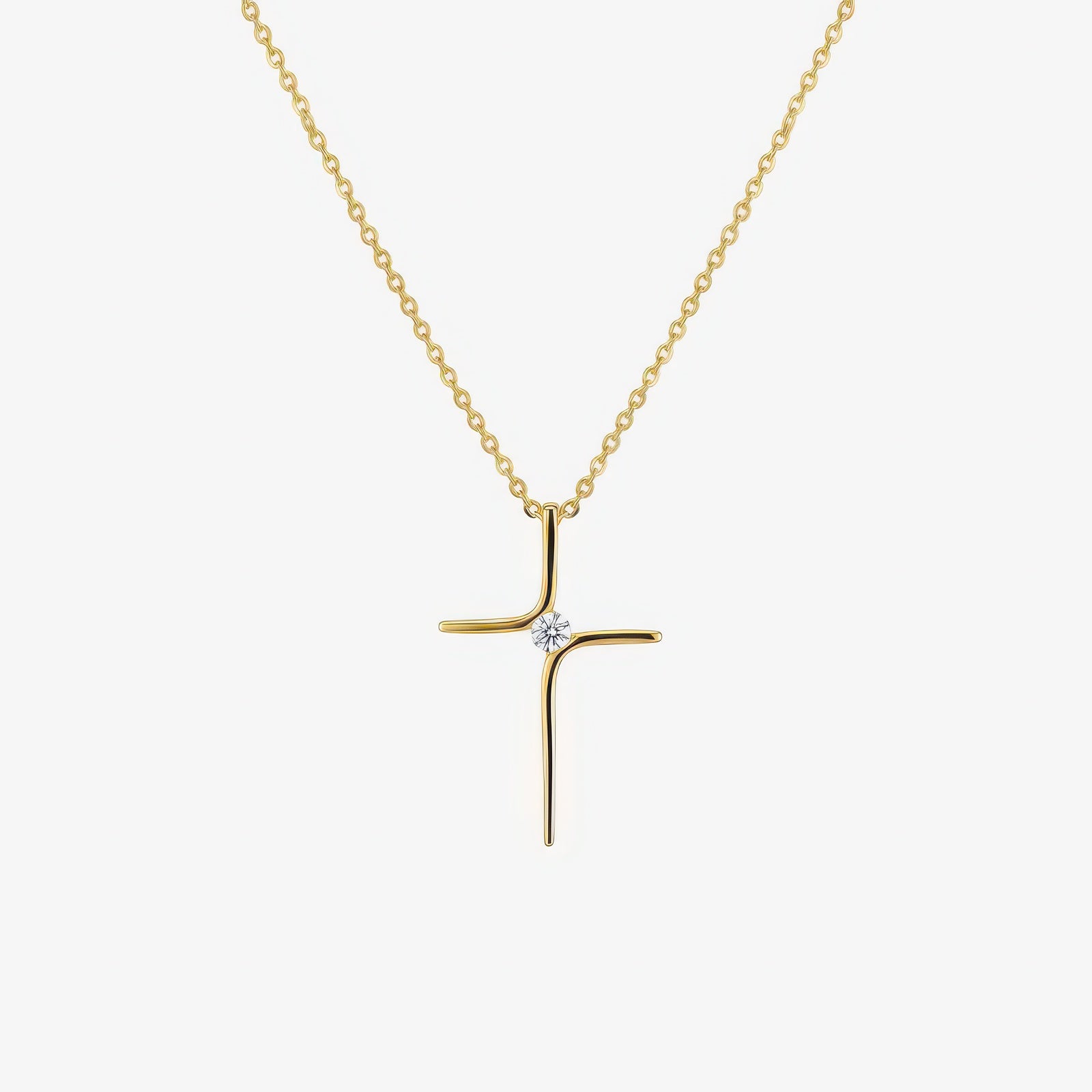 Core Cross Necklace