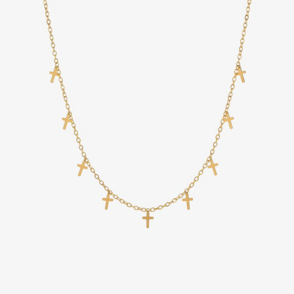 Mini Cross Necklace