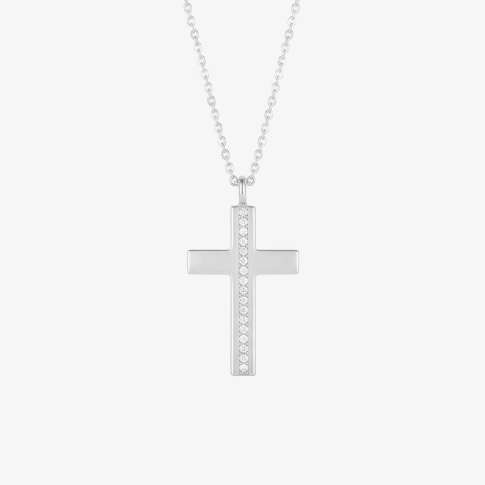 Pavé Cross Necklace