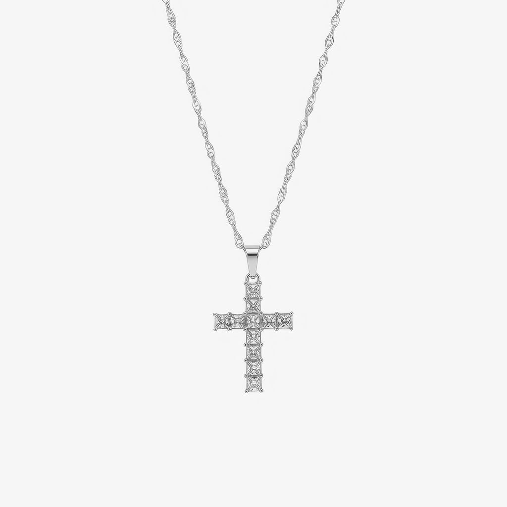 Prism Cross Necklace