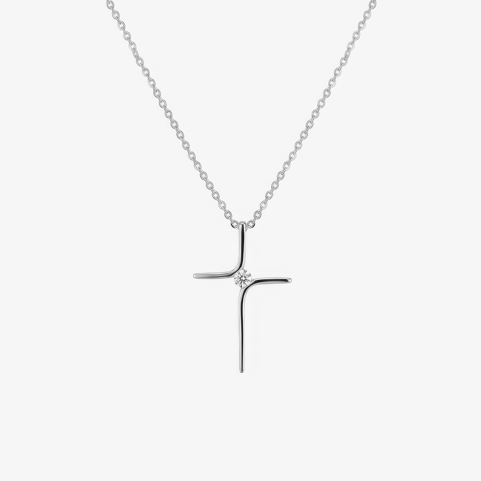 Core Cross Necklace