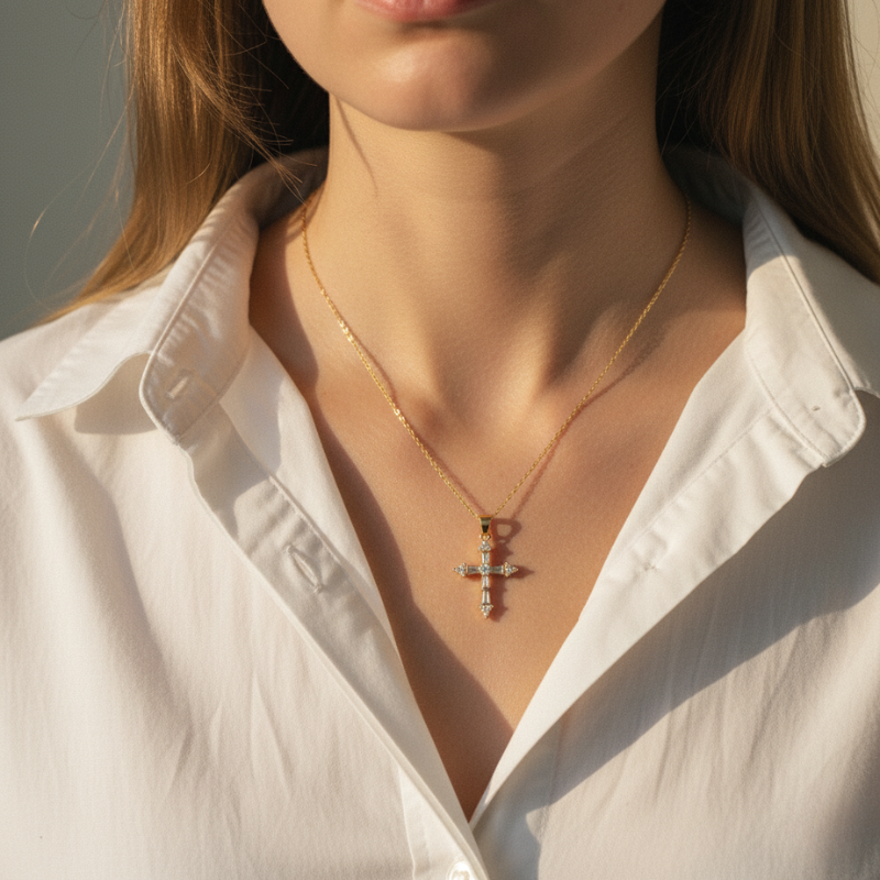 Dainty Cross Necklace