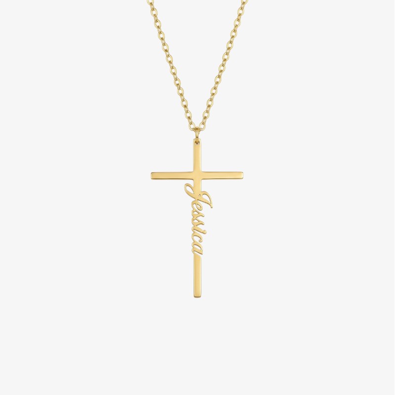 Named in Faith Necklace