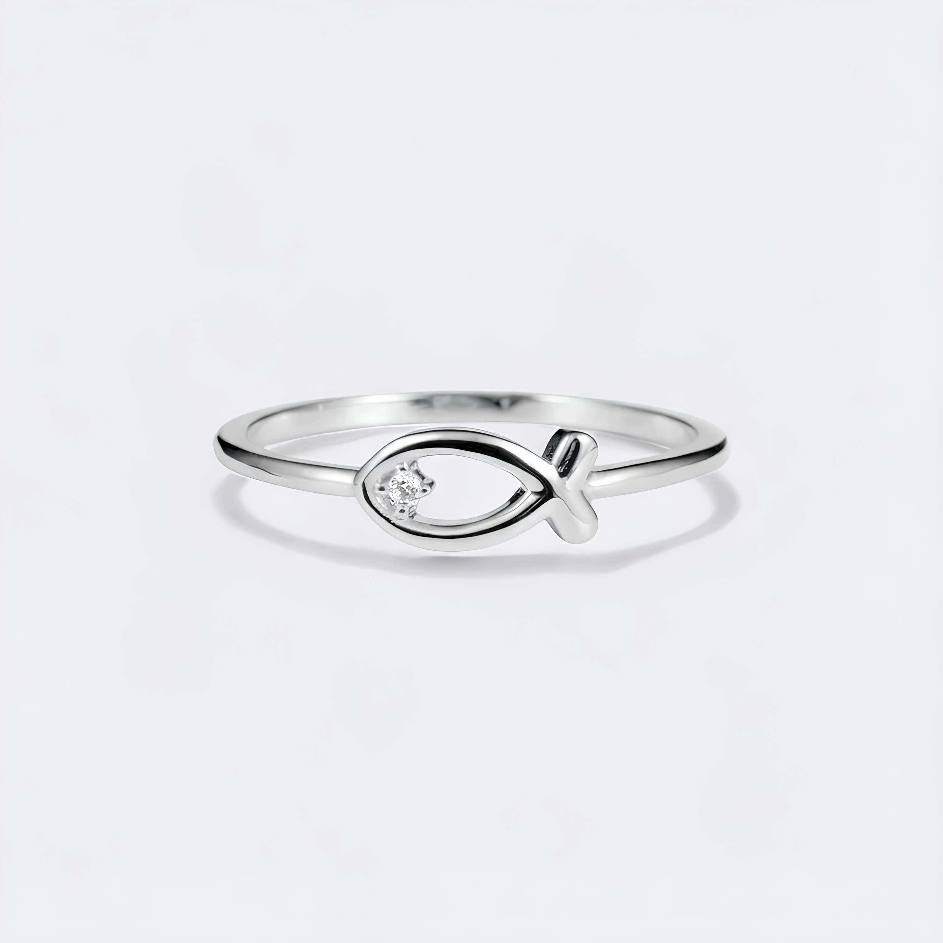 Jesus Fish Ring