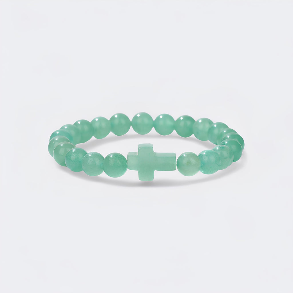 Green Cross Bracelet