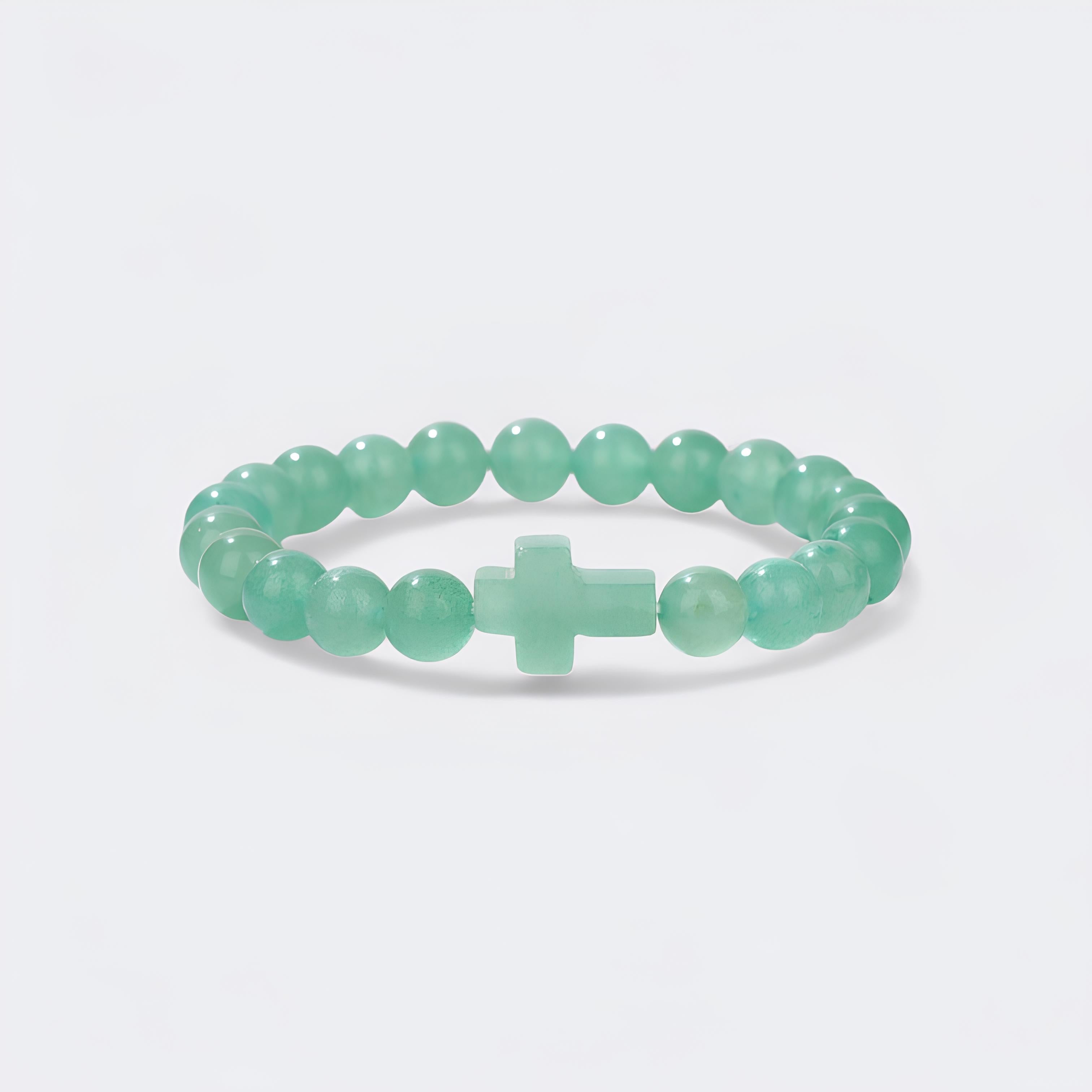 Green Cross Bracelet