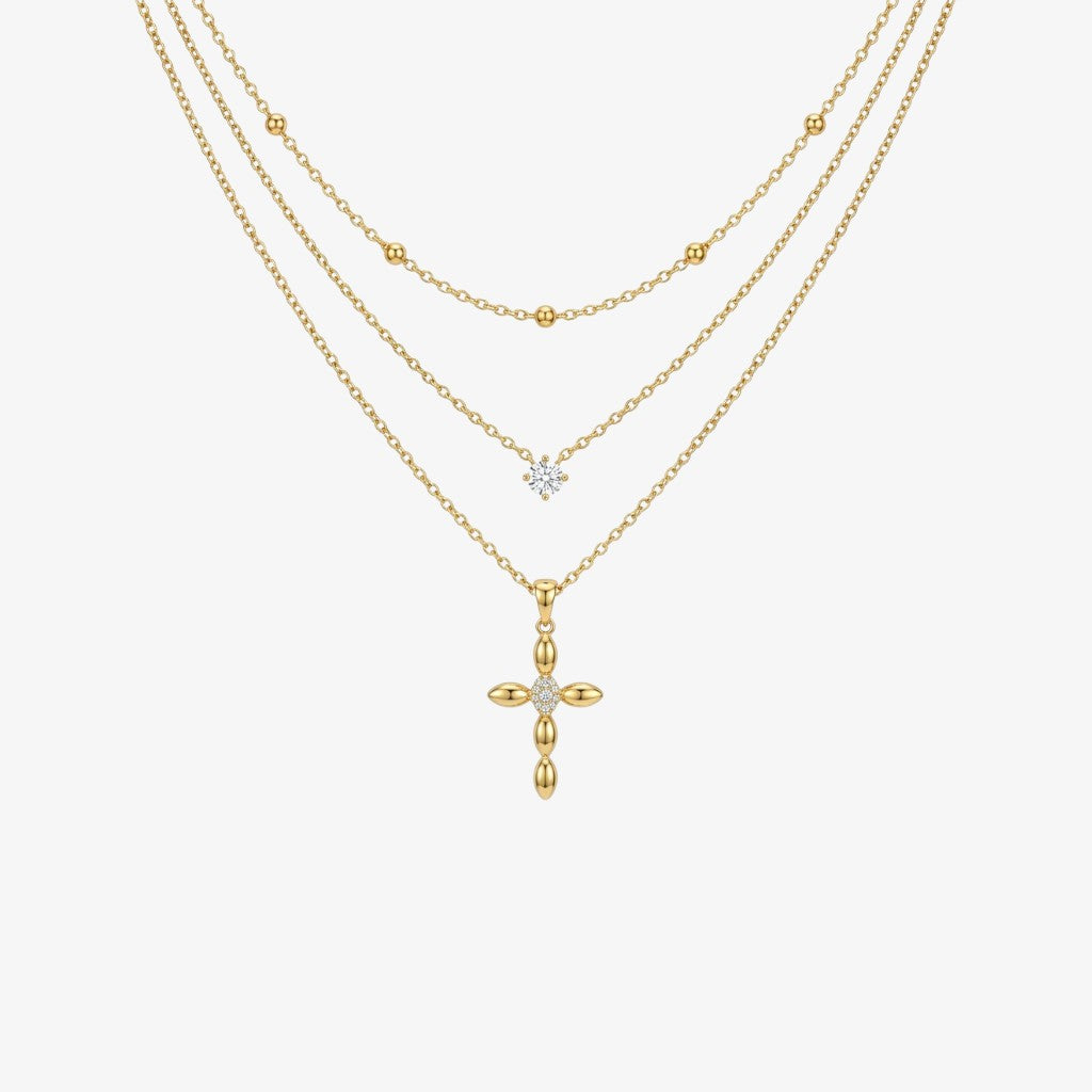 Trinity Layered Necklace
