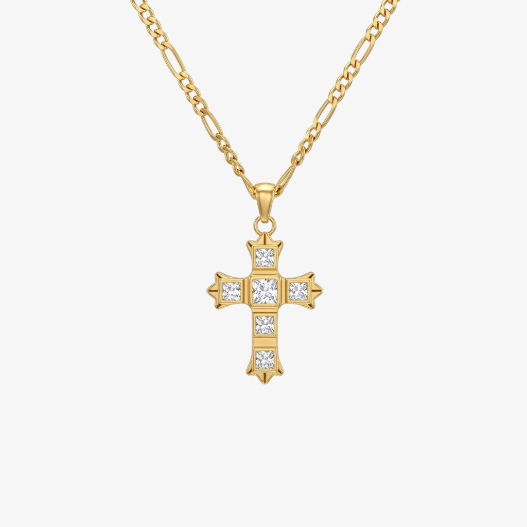 Cathedral Cross Necklace