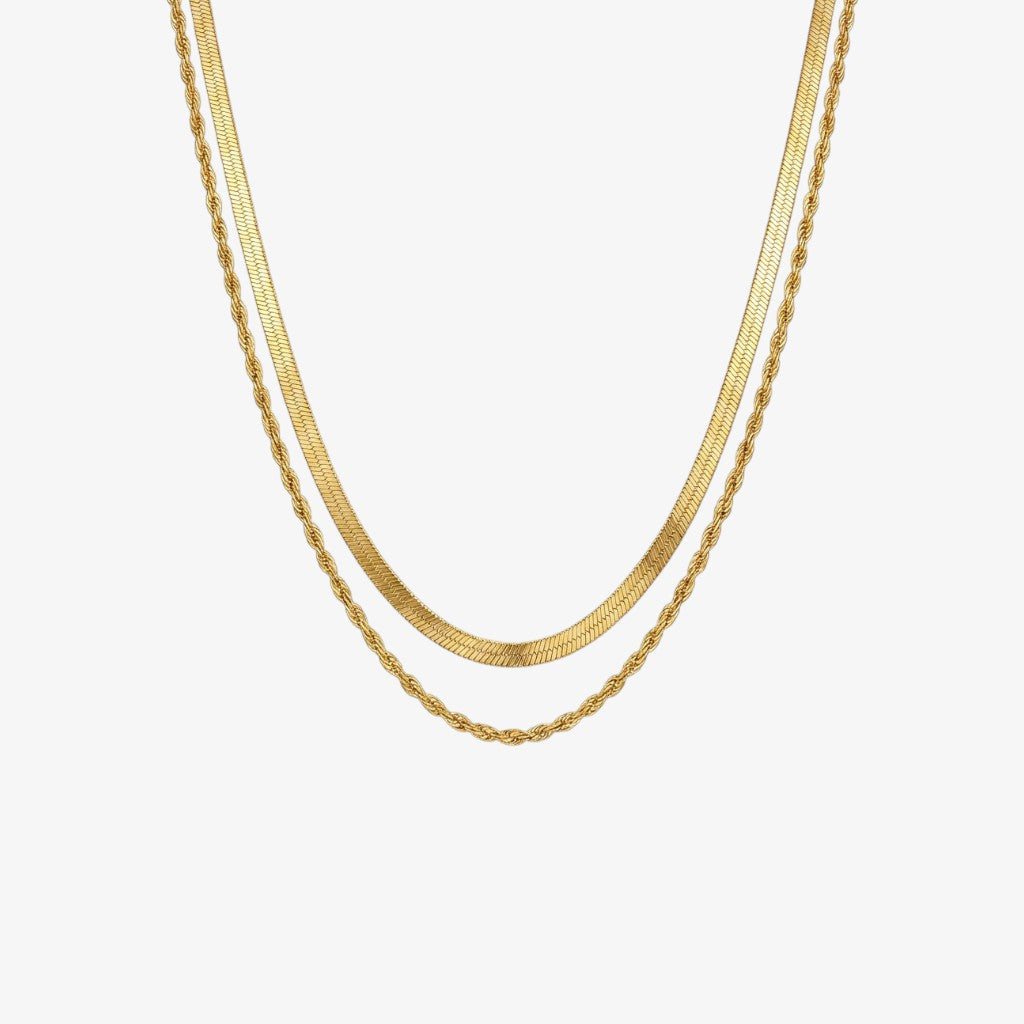Minimal Layered Necklace