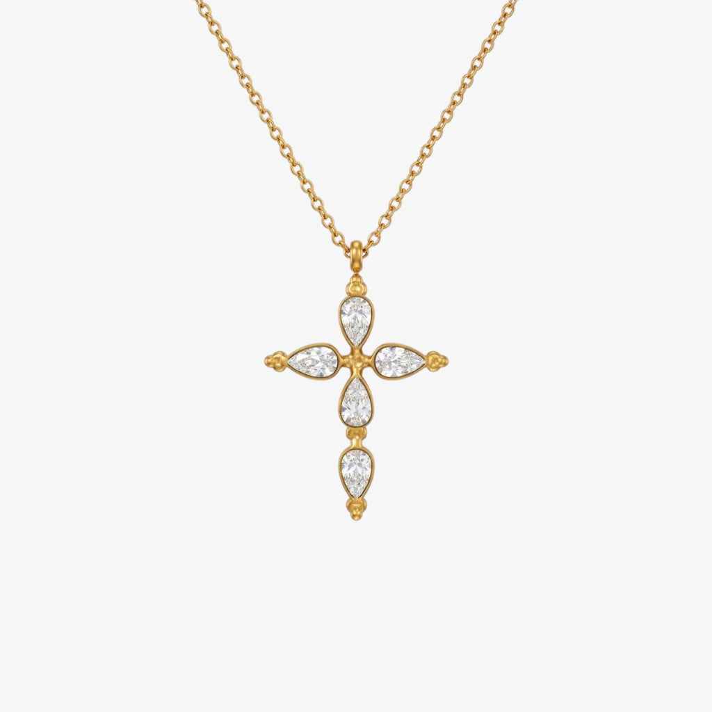 Heavenly Cross Necklace