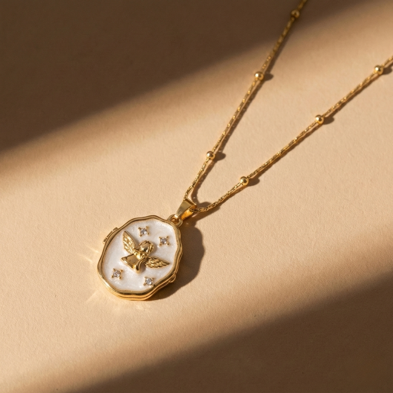 Angel Locket Necklace