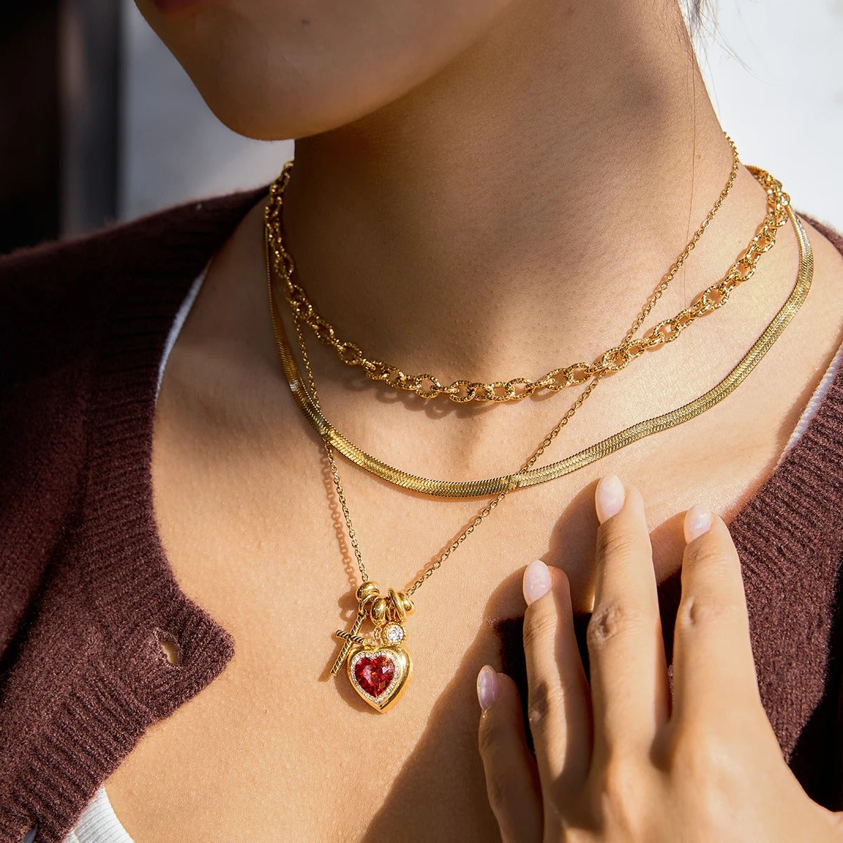 Sacred Heart Necklace