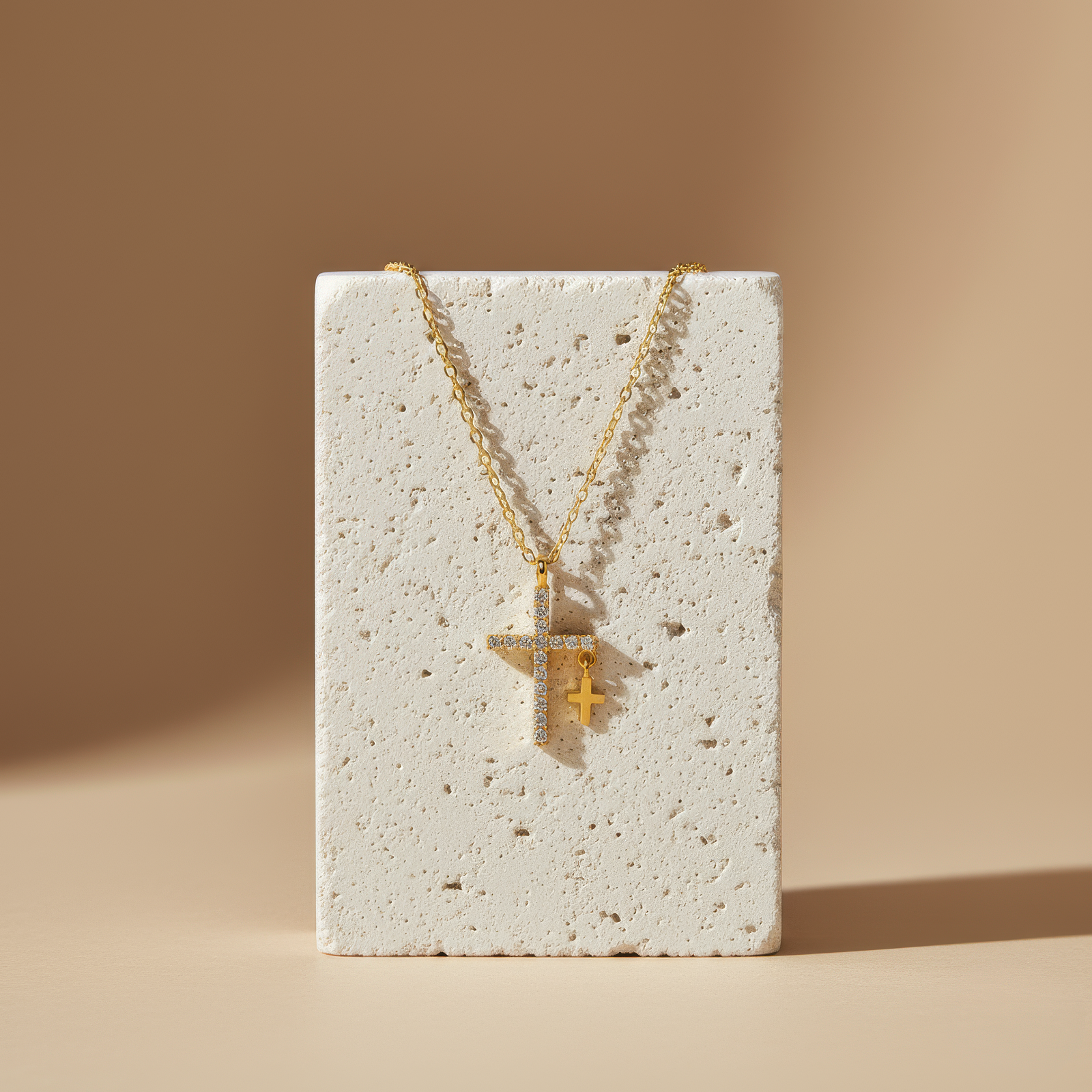 Dangle Cross Necklace