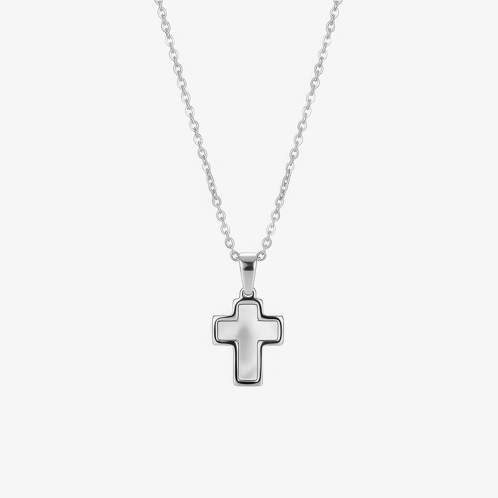 Shell Cross Necklace