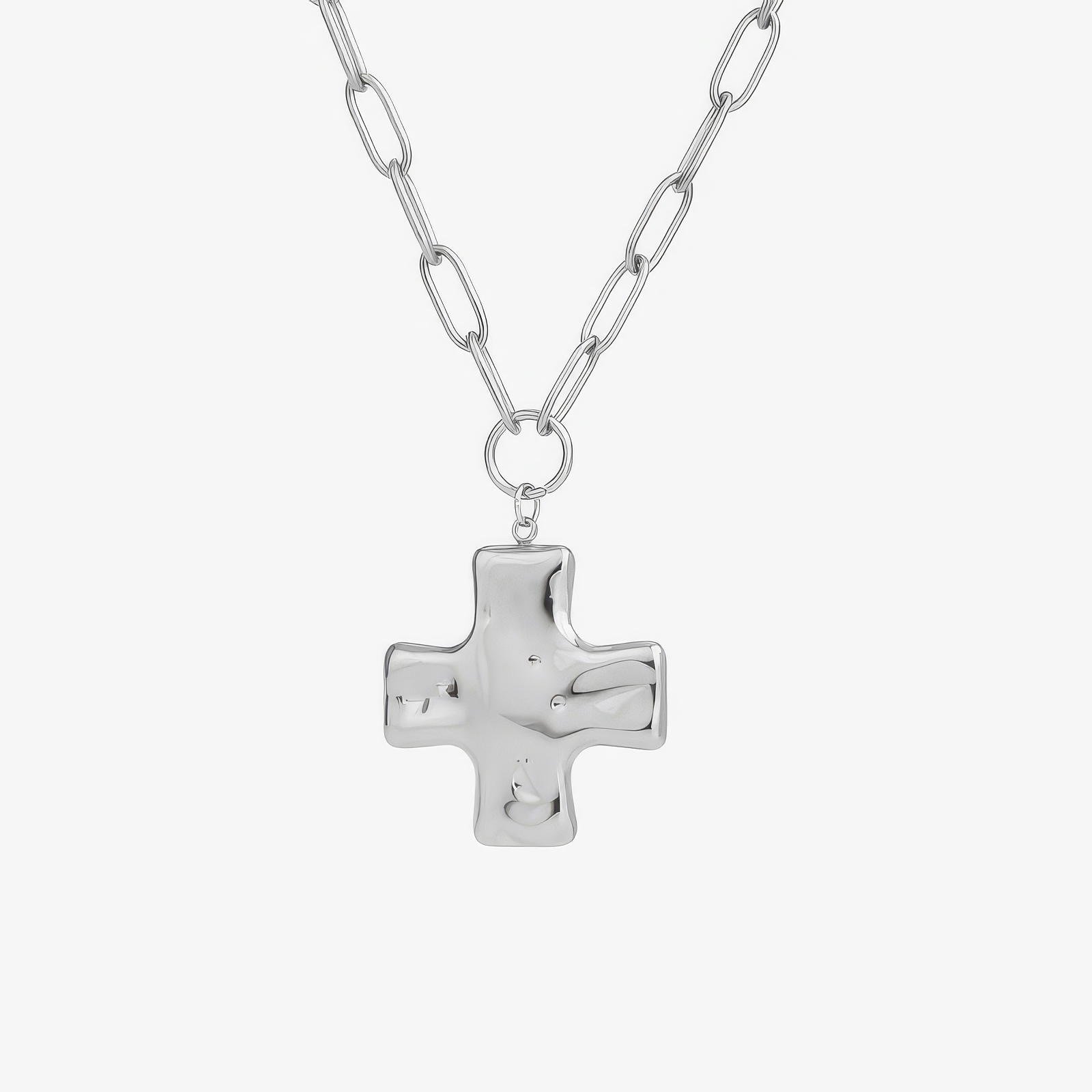 Chunky Cross Necklace