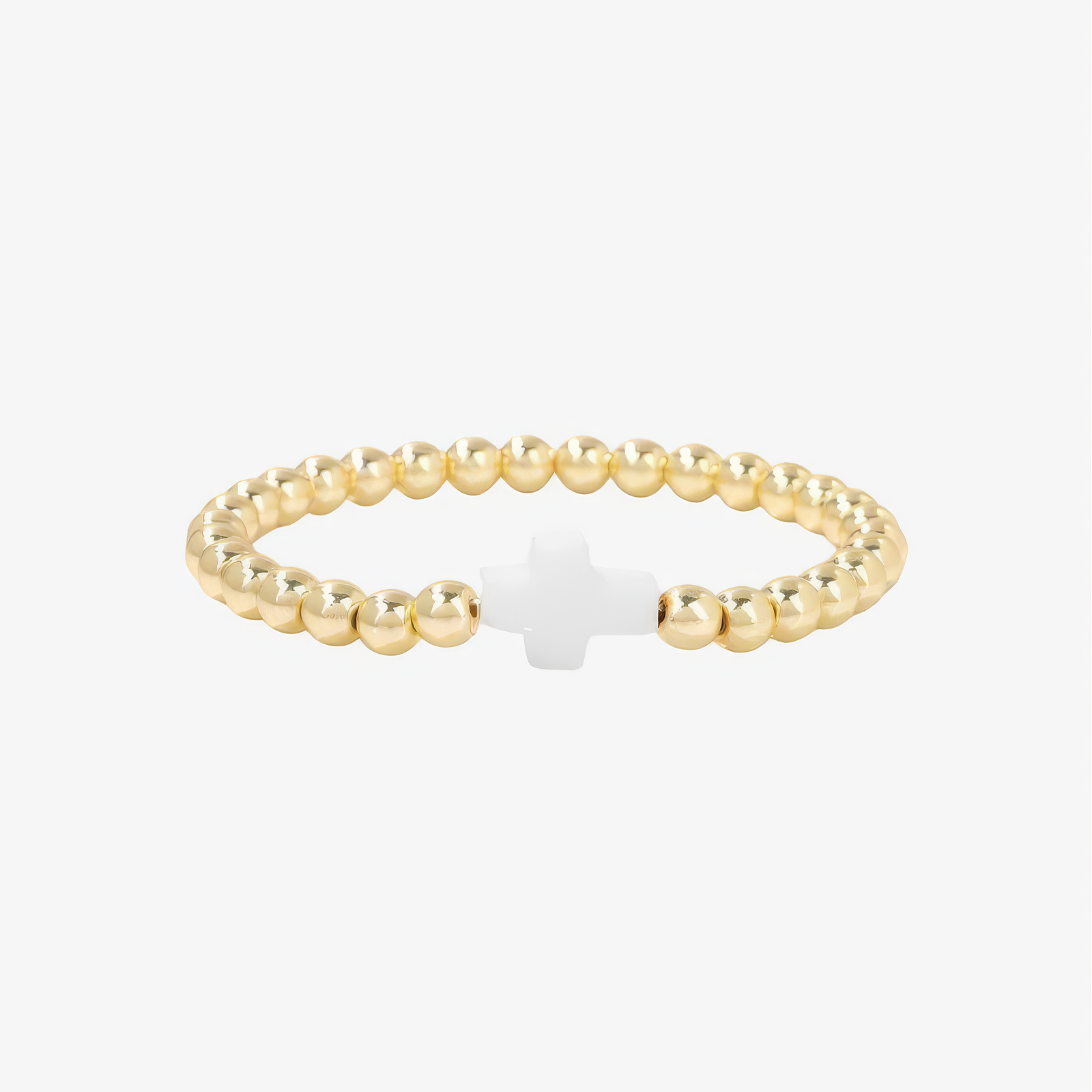 Gold Cross Bracelet