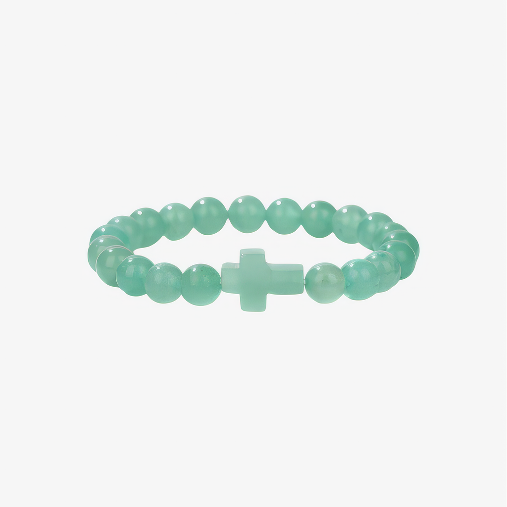 Green Cross Bracelet