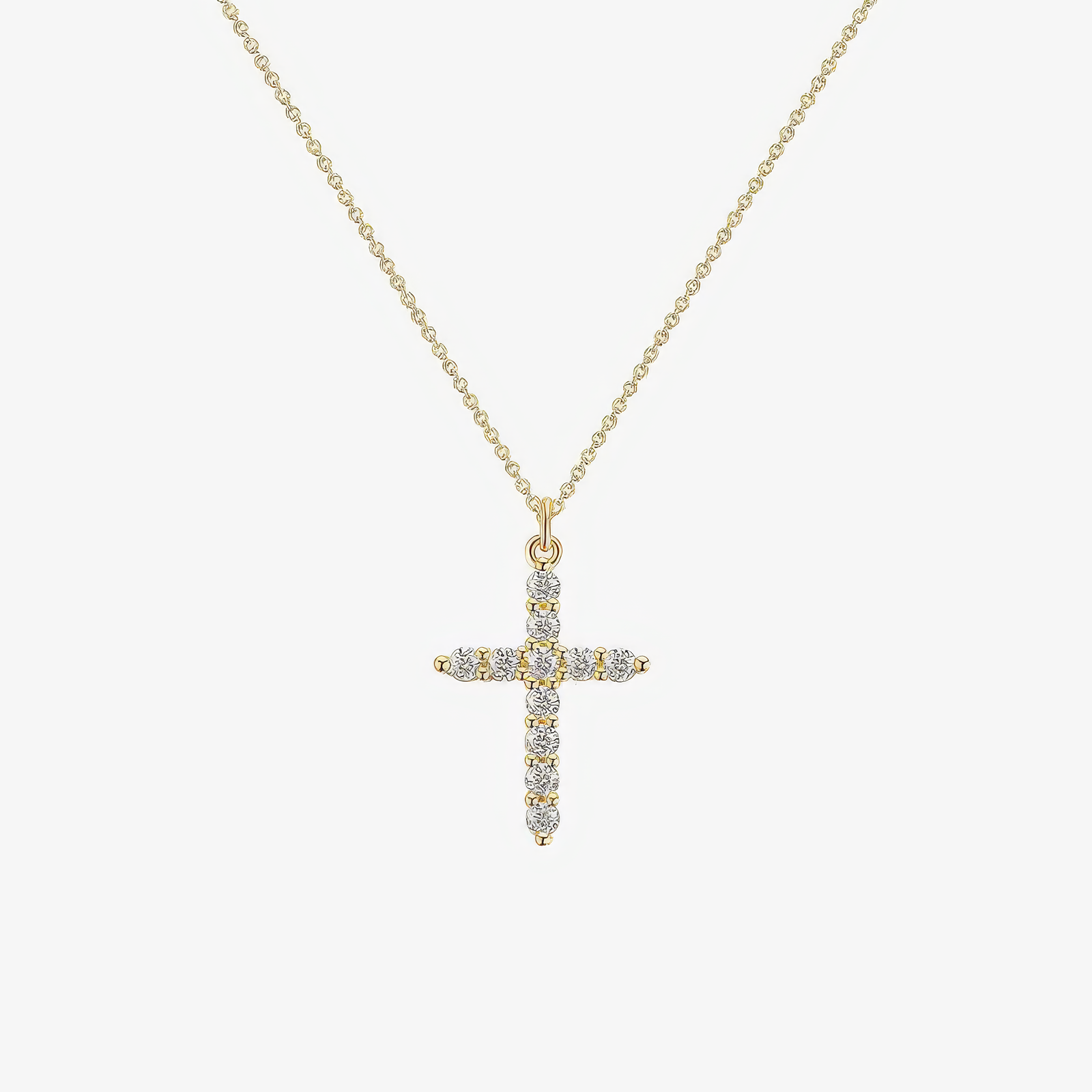 Crystal Cross Necklace