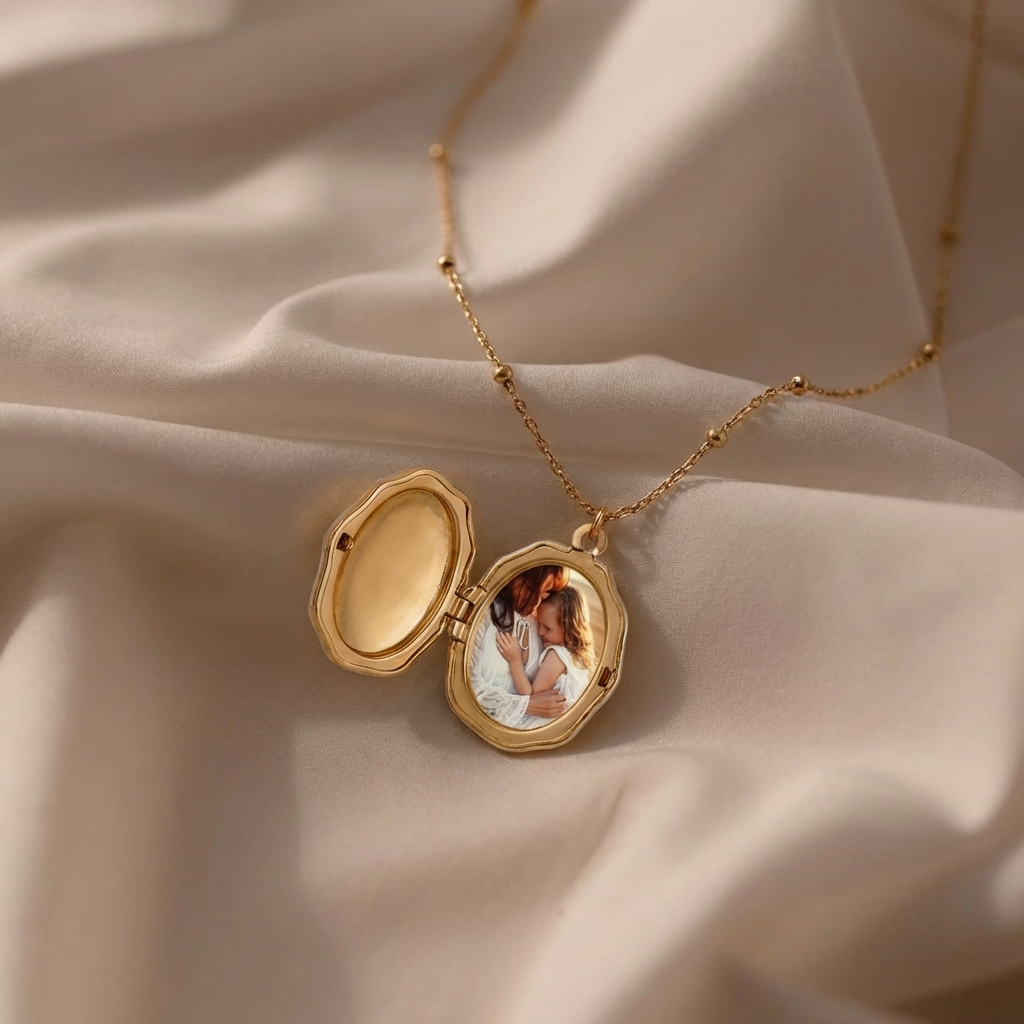 Angel Locket Necklace