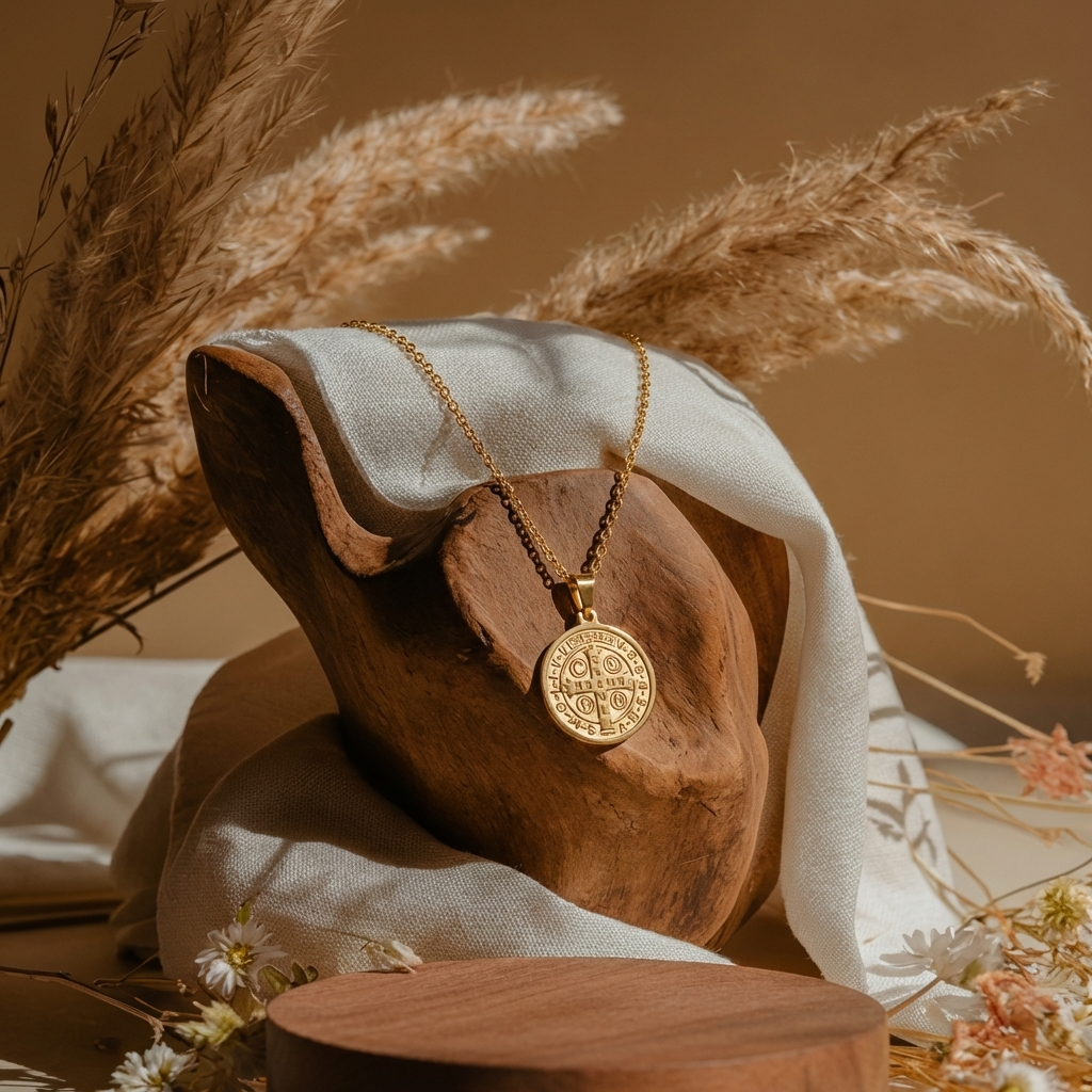 Saint Benedict Necklace