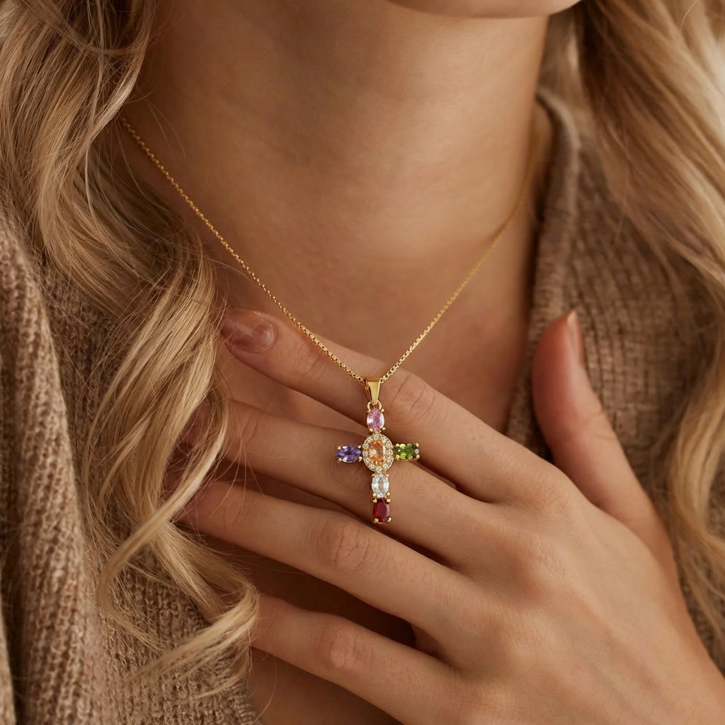 Eden Cross Necklace