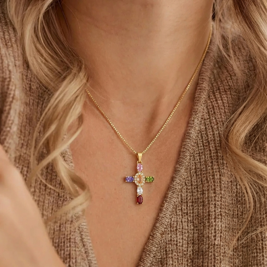 Eden Cross Necklace