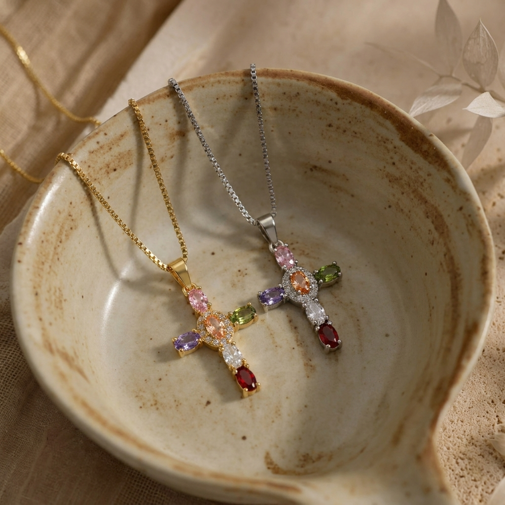 Eden Cross Necklace