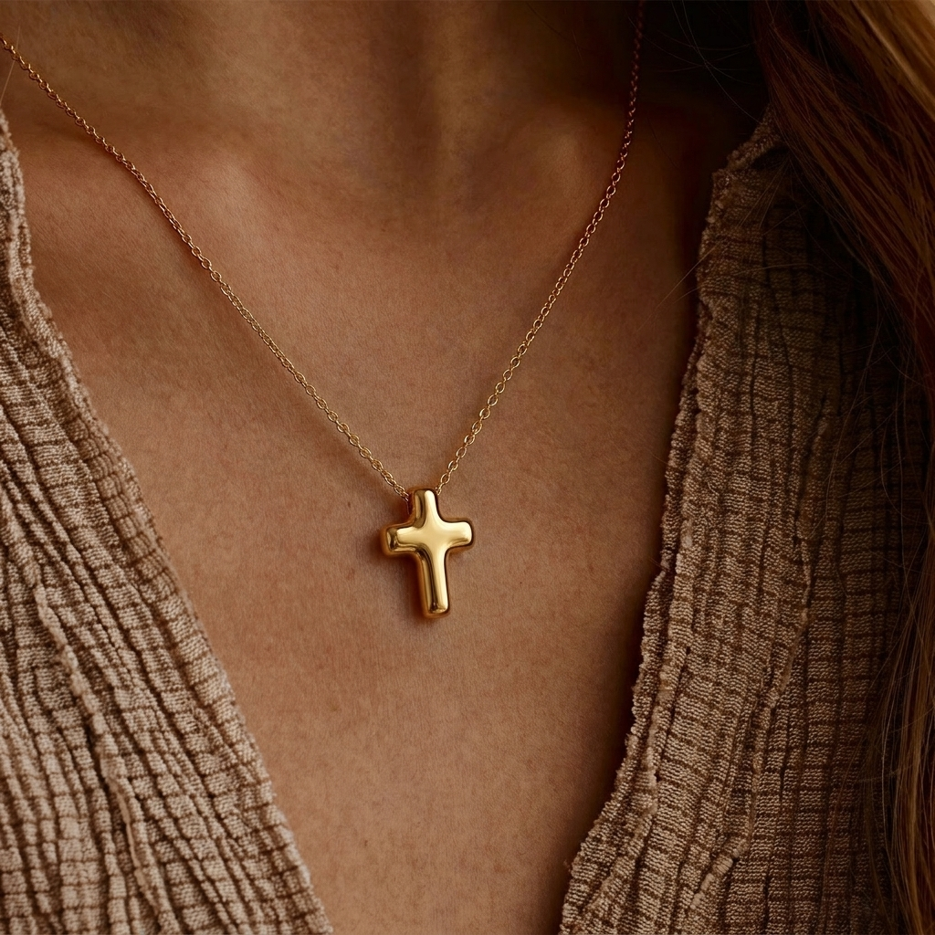 Mini Cross Necklace