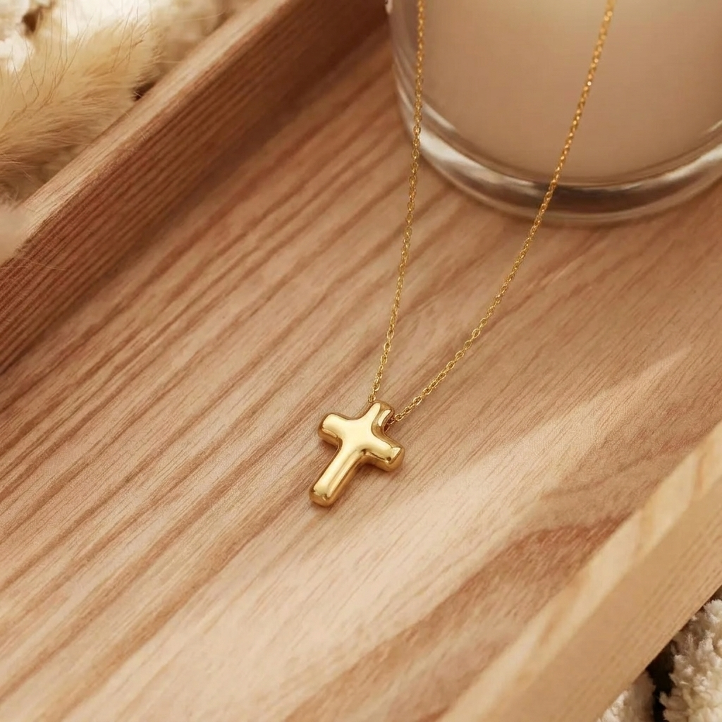 Mini Cross Necklace