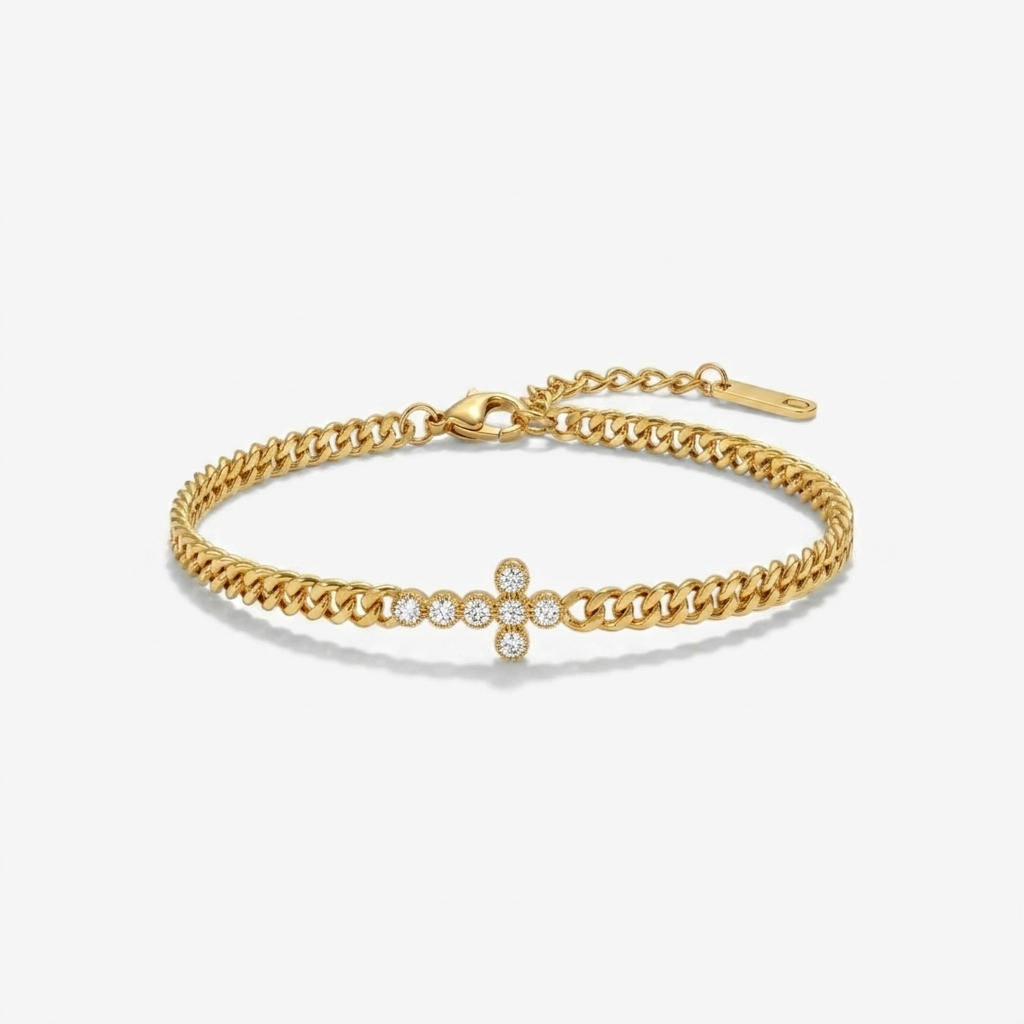 Eliza Cross Bracelet