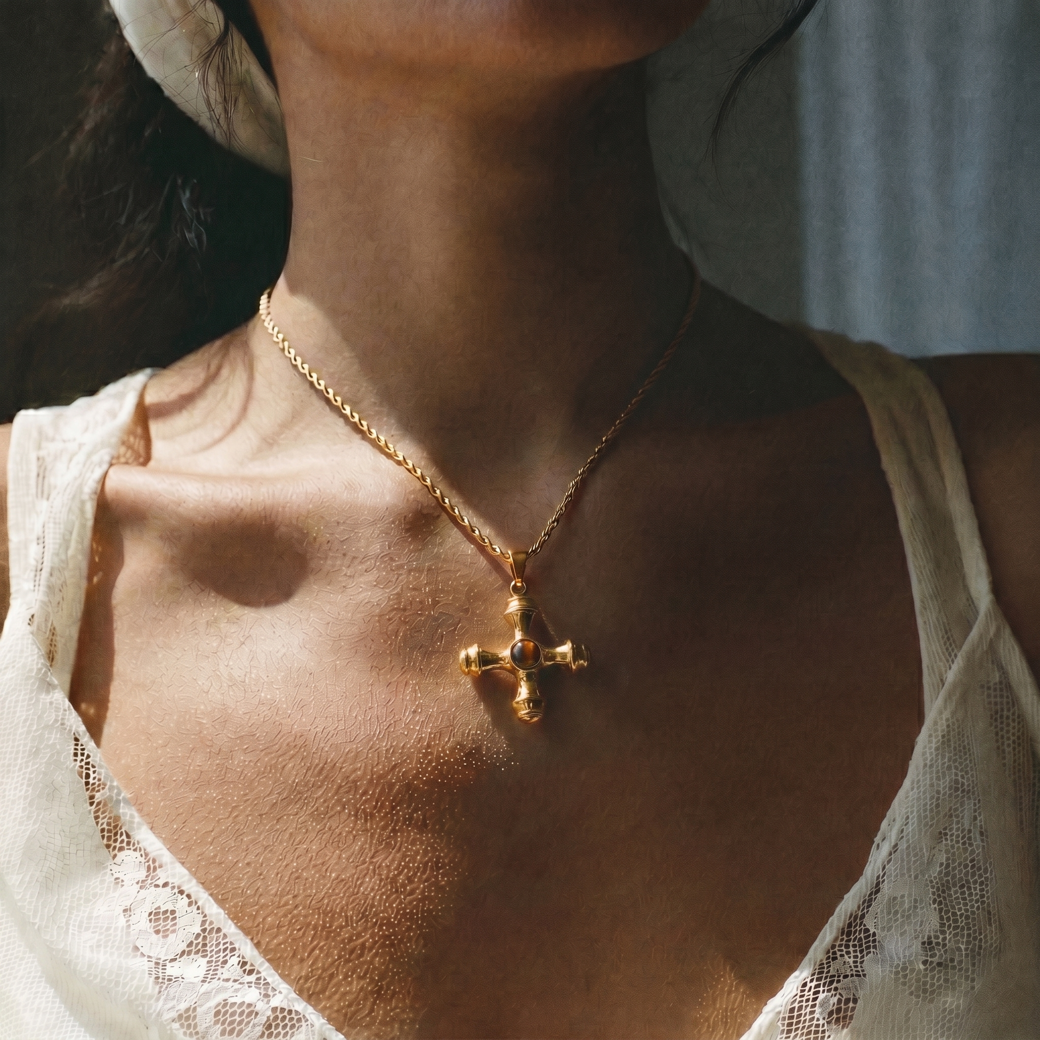 Devotion Cross Necklace