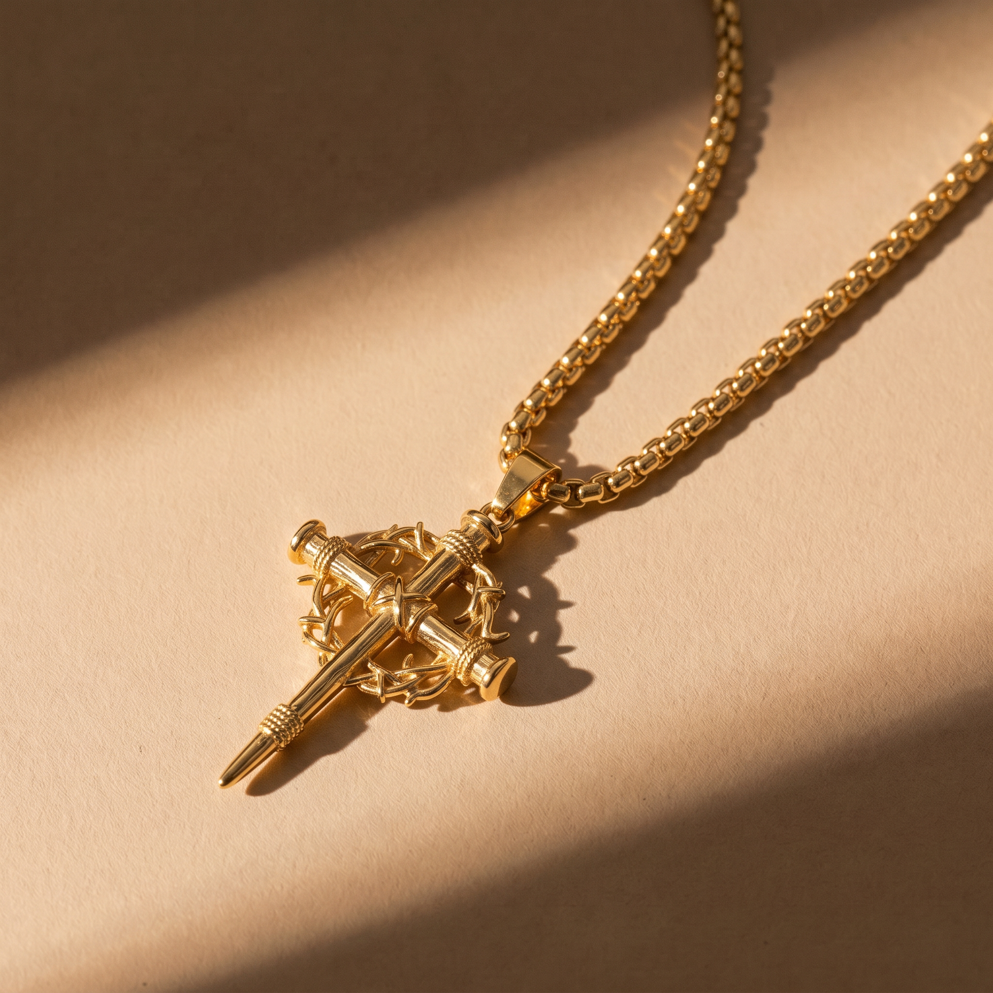 Sacrifice Cross Necklace