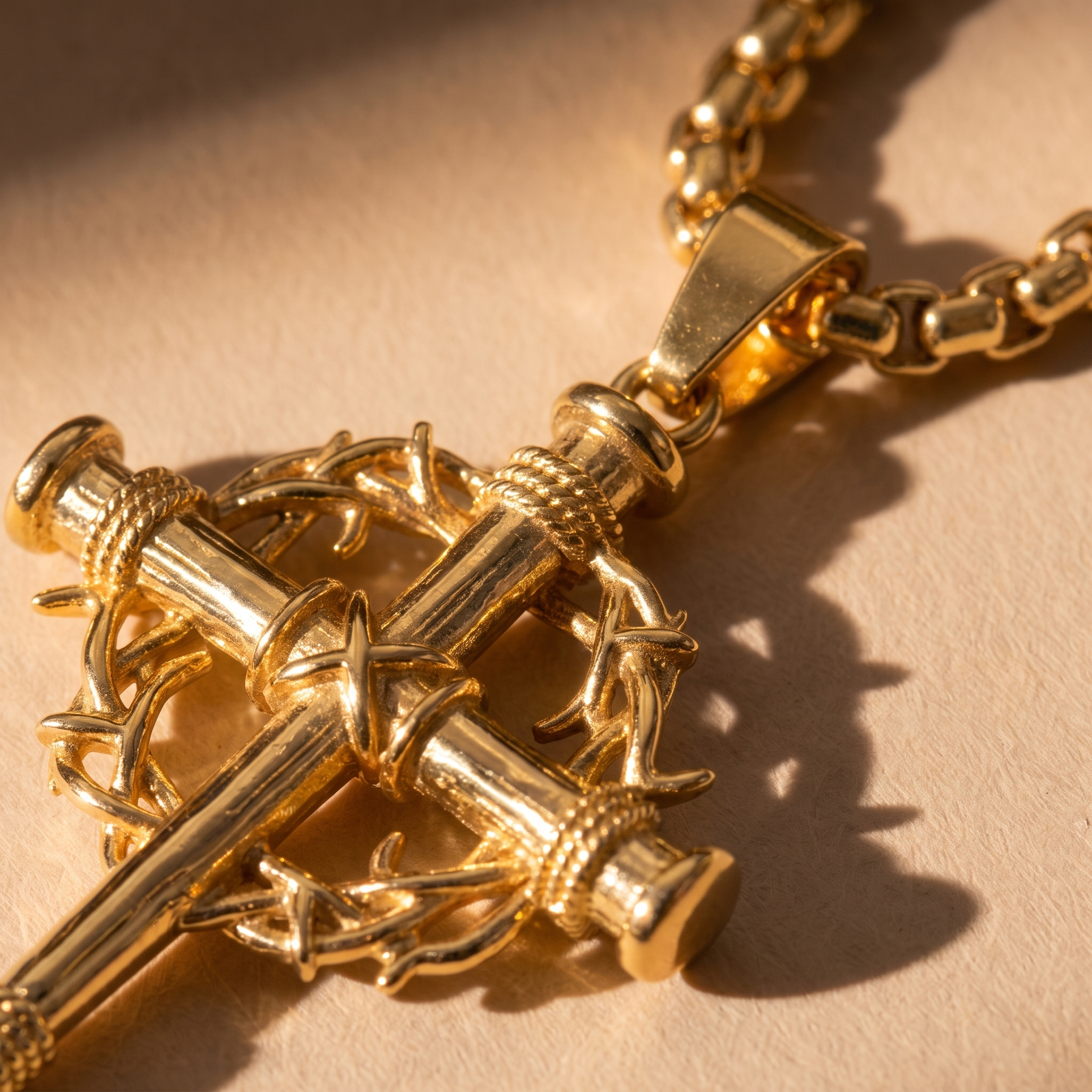 Sacrifice Cross Necklace