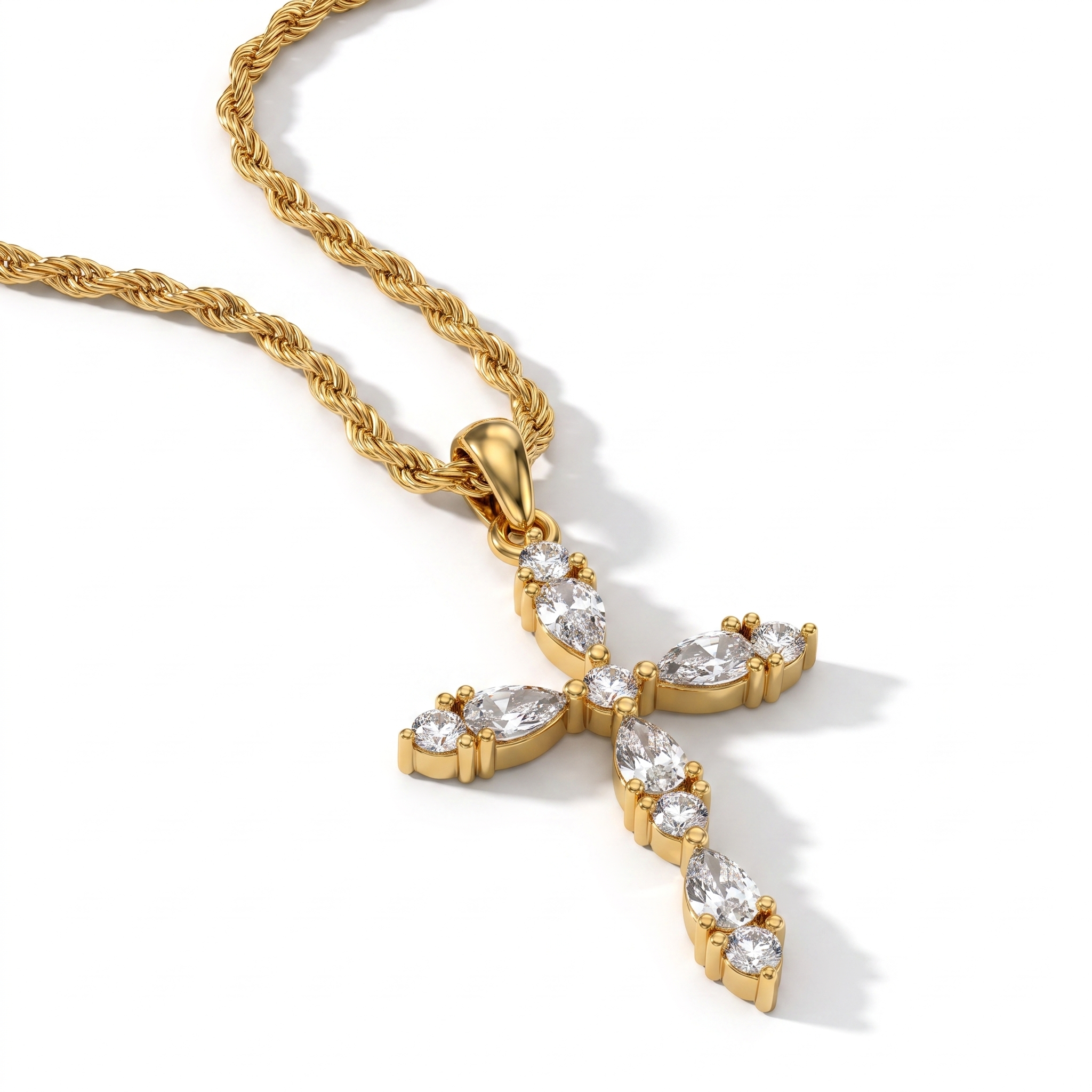 Reign Cross Necklace