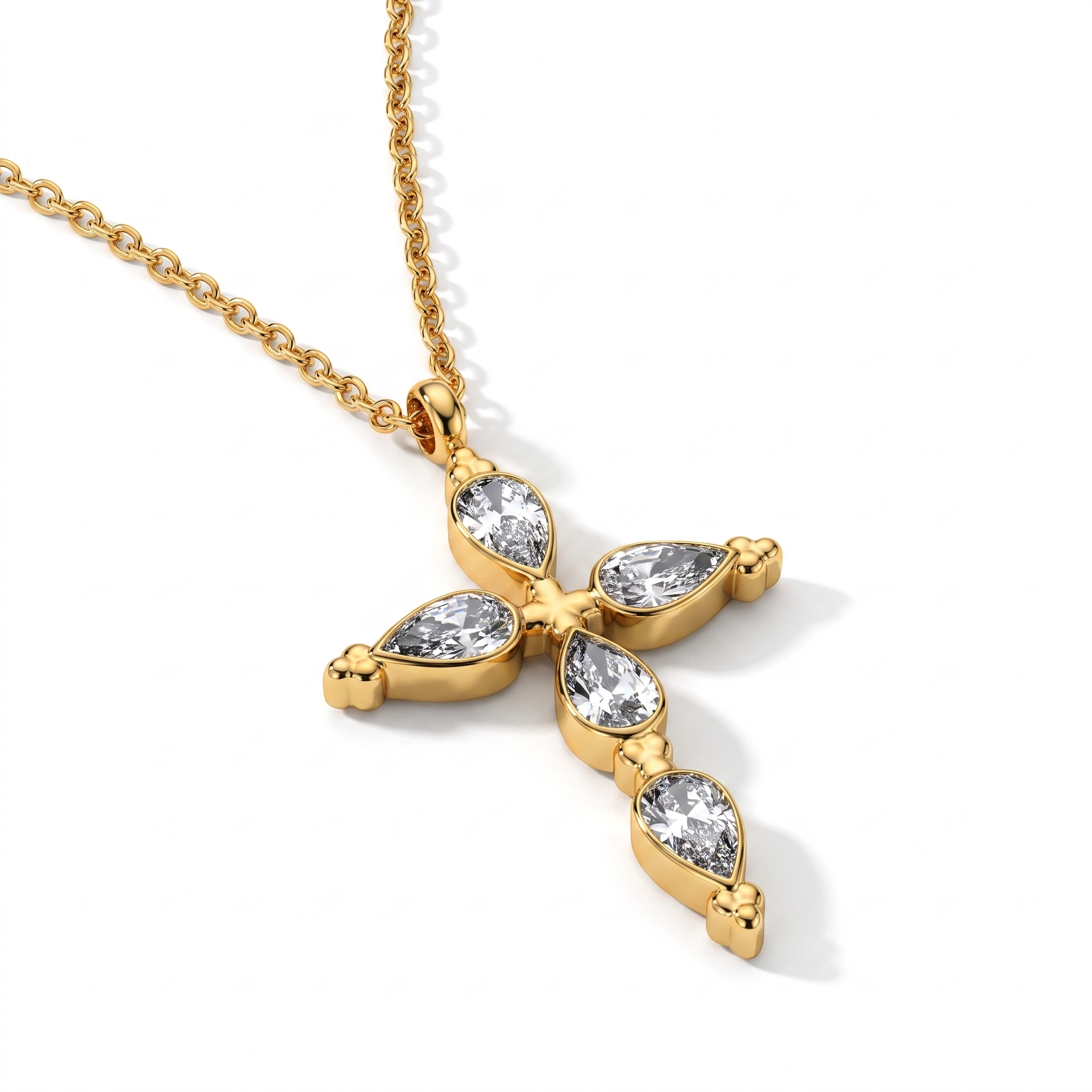 Heavenly Cross Necklace