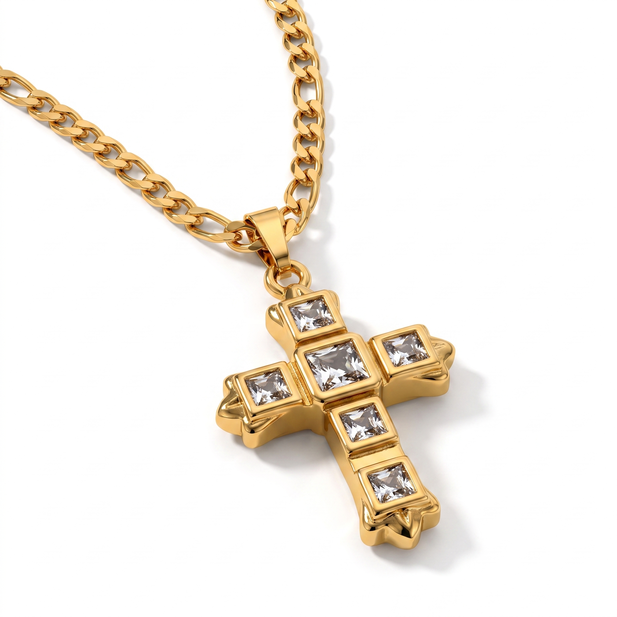 Cathedral Cross Necklace