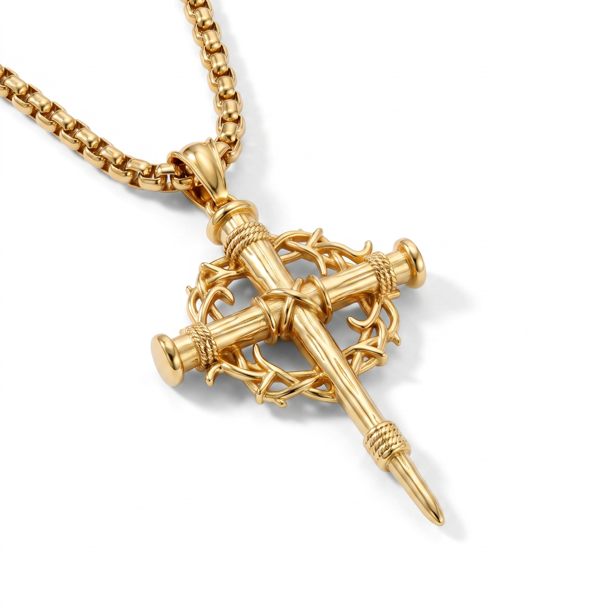 Sacrifice Cross Necklace
