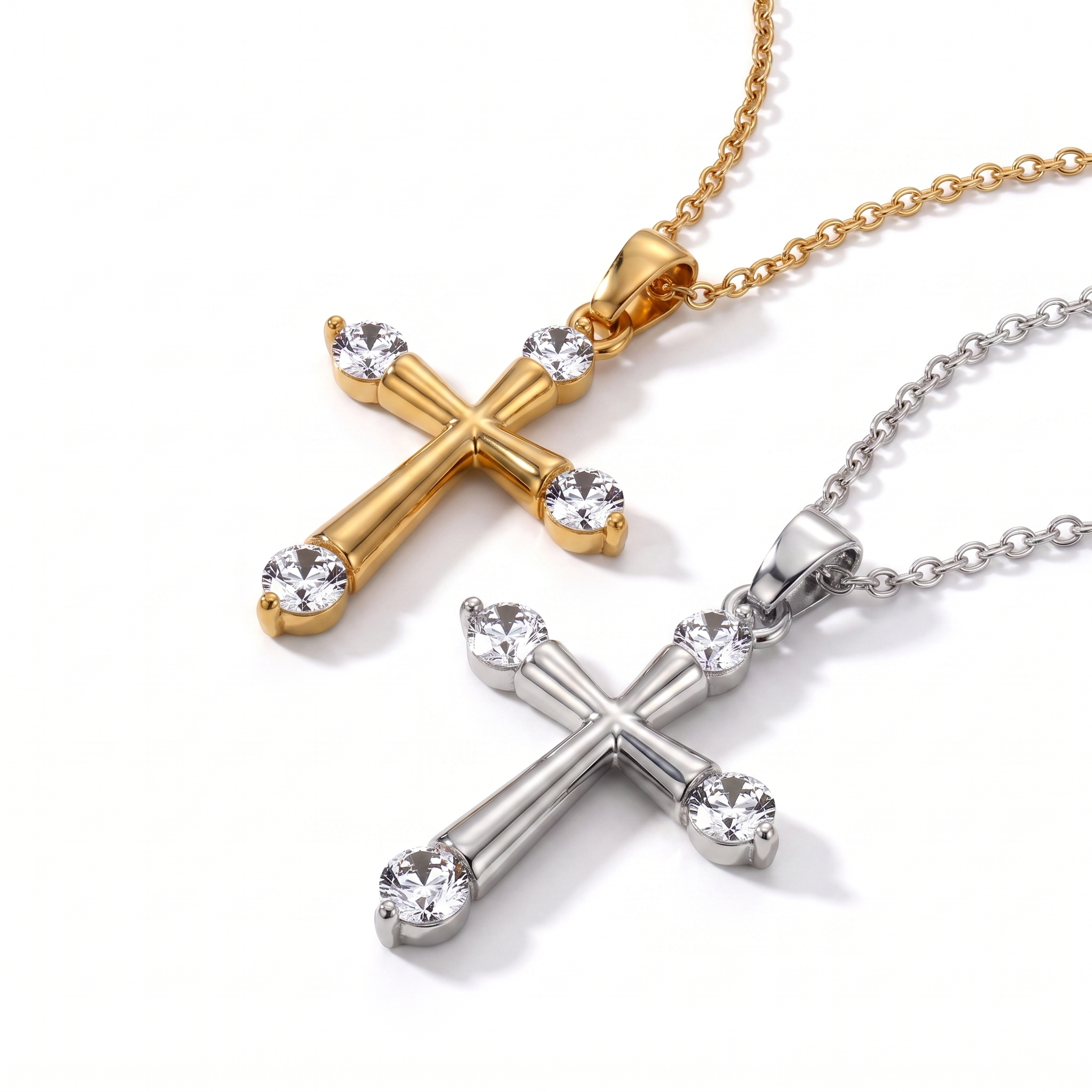 Amara Cross Necklace